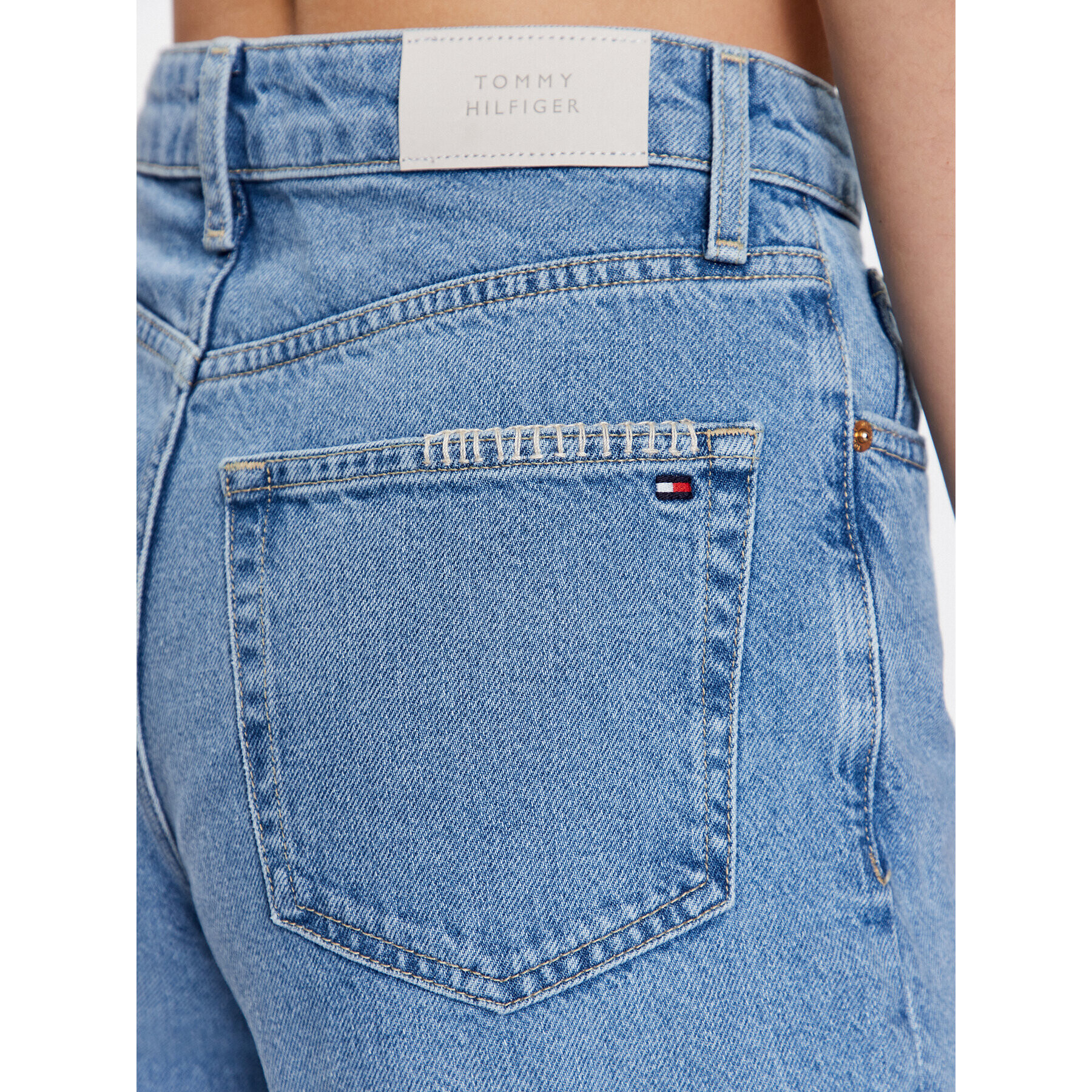 Tommy Hilfiger Дънки Balloon WW0WW38162 Син Balloon Fit - Pepit.bg