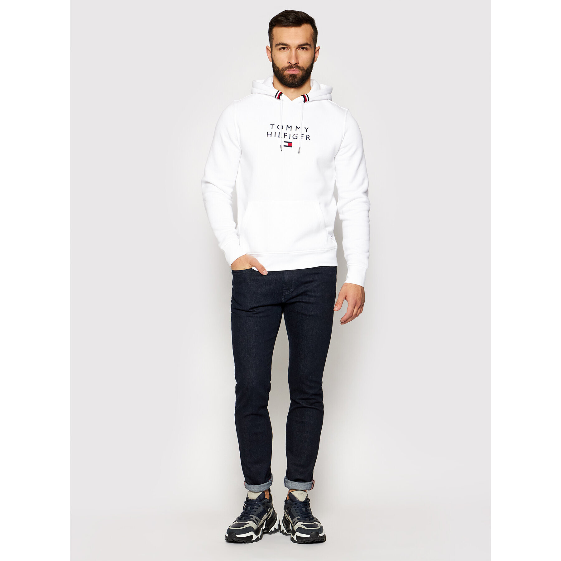 Tommy Hilfiger Дънки Bleecker MW0MW15600 Тъмносин Slim Fit - Pepit.bg