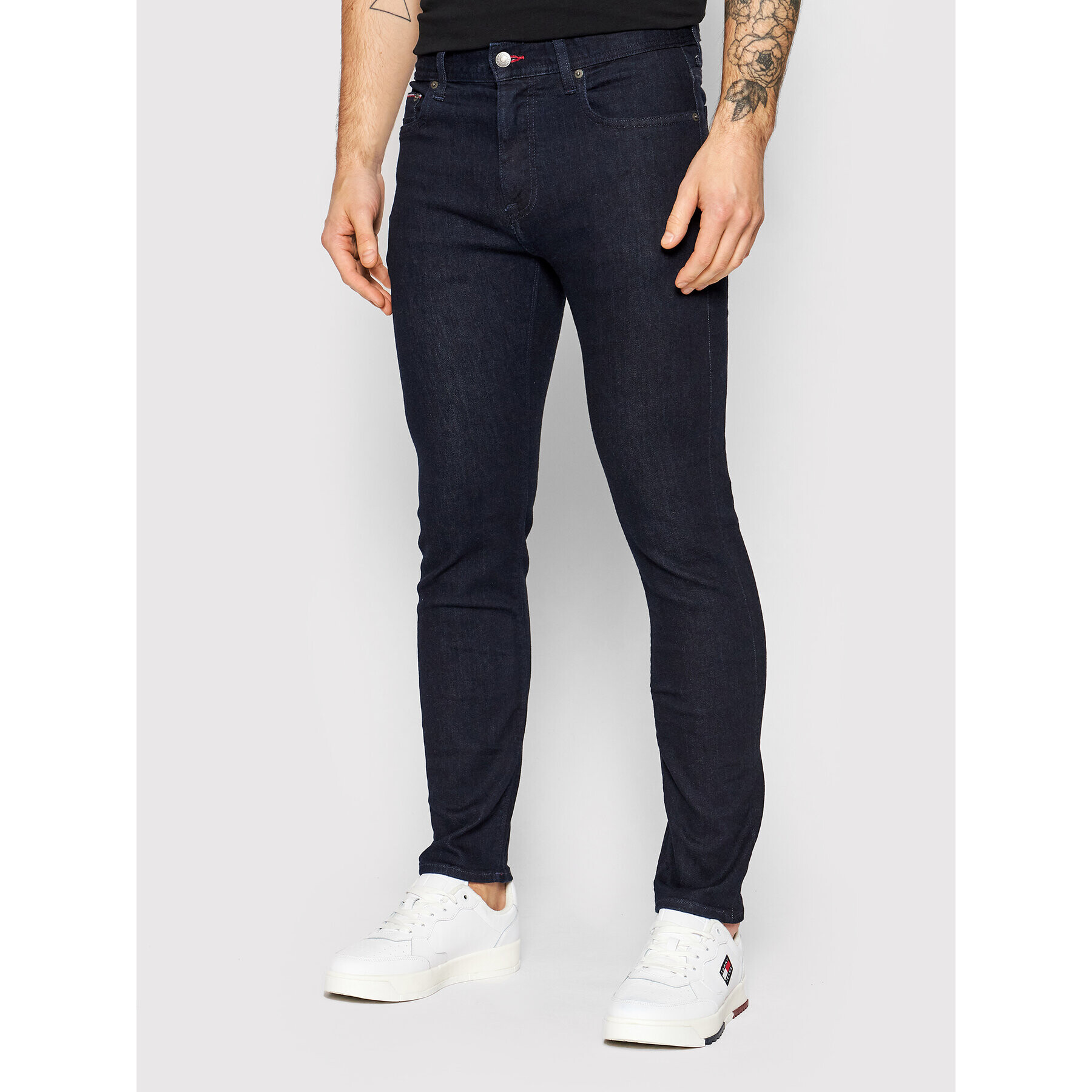 Tommy Hilfiger Дънки Bleecker MW0MW15600 Тъмносин Slim Fit - Pepit.bg