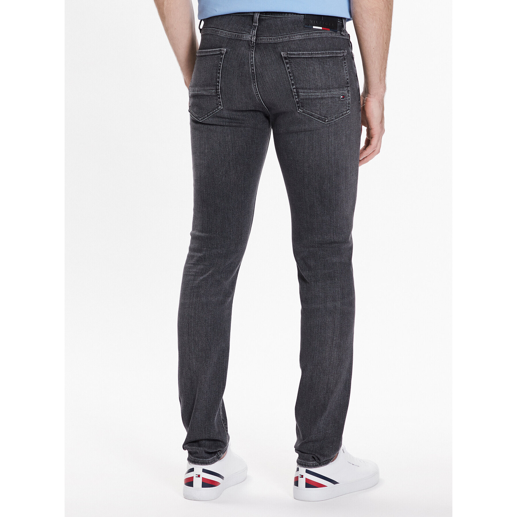 Tommy Hilfiger Дънки Bleecker MW0MW31096 Сив Slim Fit - Pepit.bg