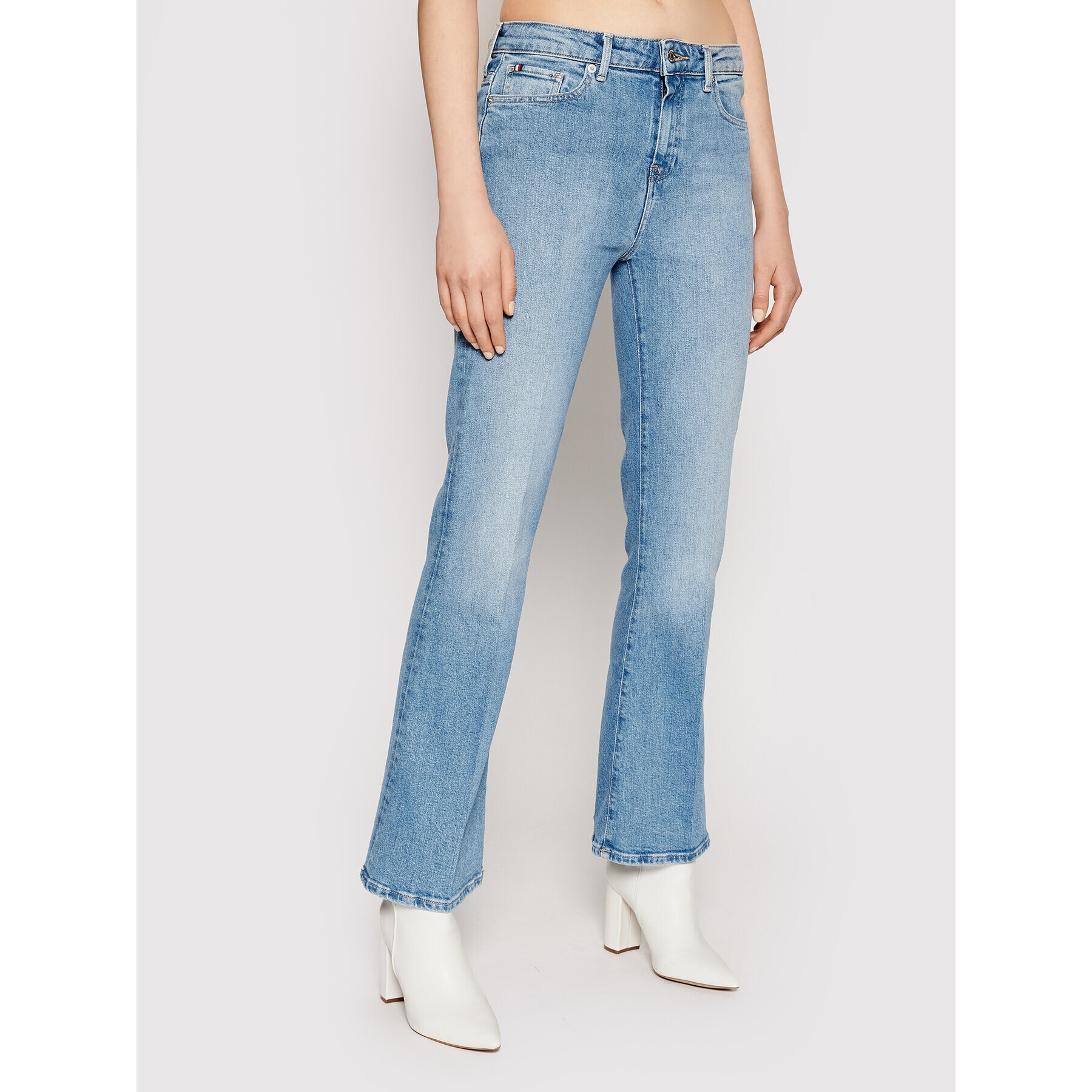 Tommy Hilfiger Дънки Bootcut WW0WW30814 Син Regular Fit - Pepit.bg