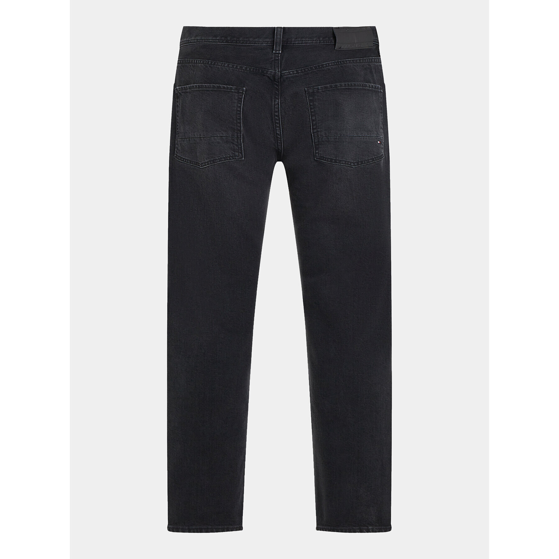 Tommy Hilfiger Дънки Denton MW0MW32080 Черен Straight Fit - Pepit.bg