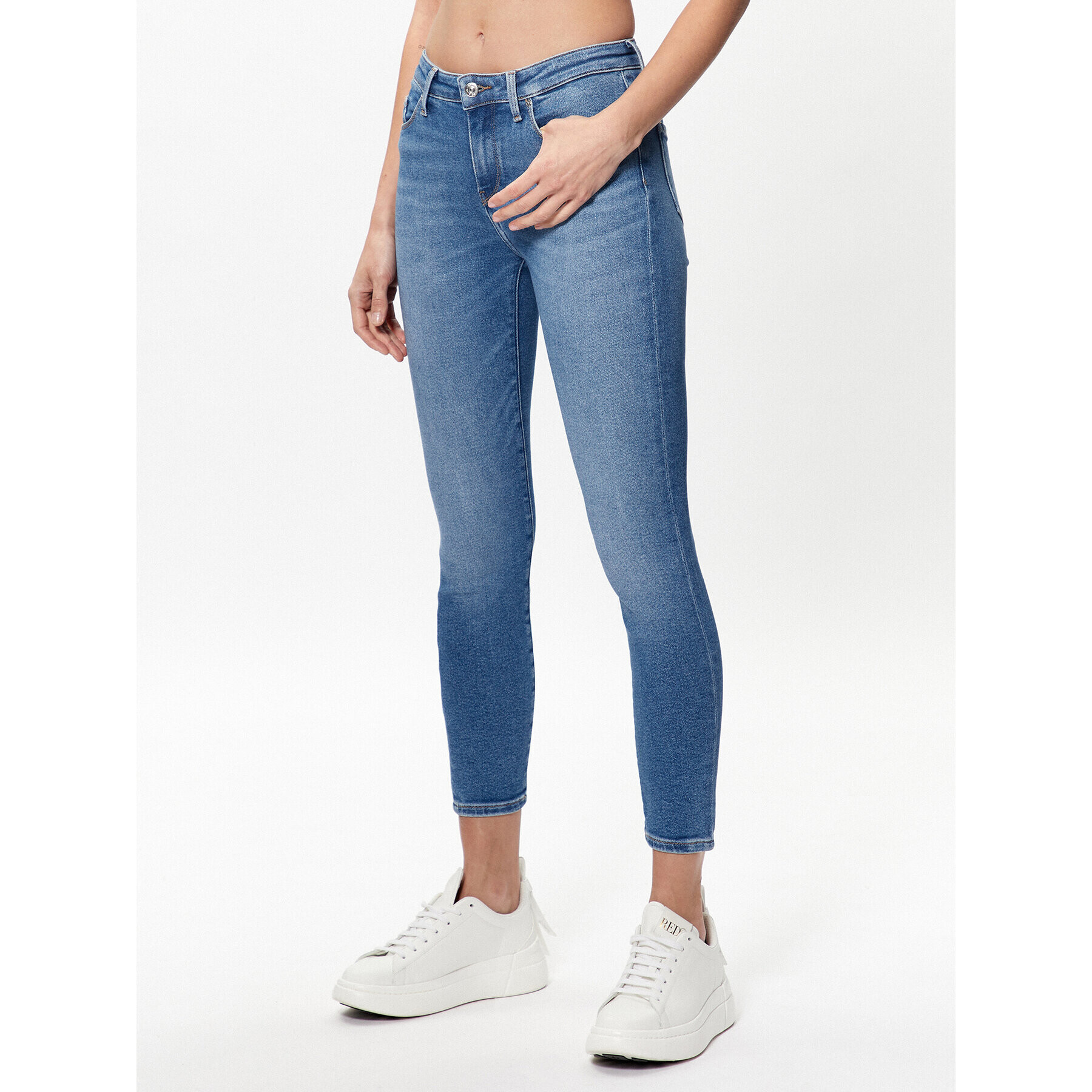 Tommy Hilfiger Дънки Flex Como WW0WW38519 Син Skinny Fit - Pepit.bg