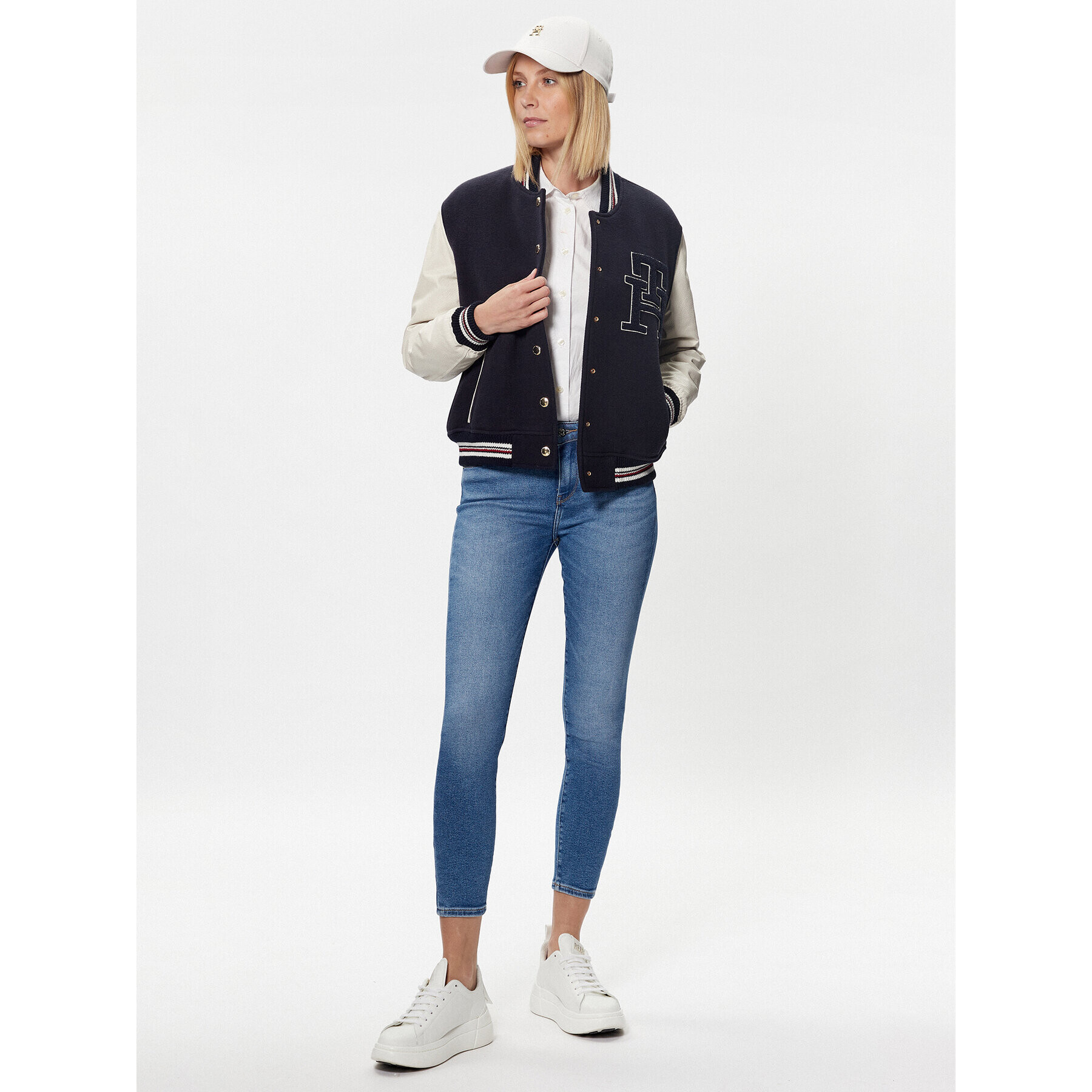 Tommy Hilfiger Дънки Flex Como WW0WW38519 Син Skinny Fit - Pepit.bg