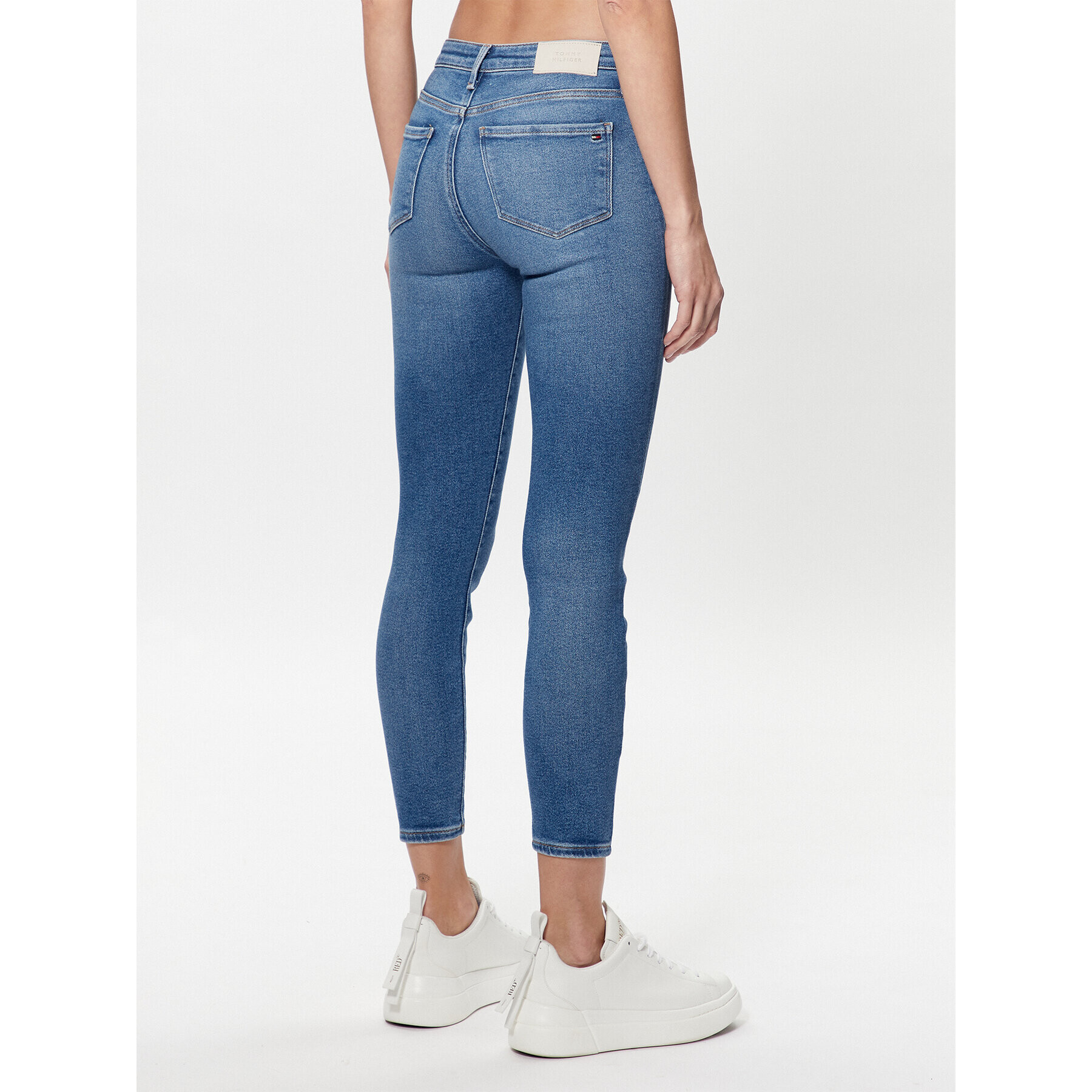 Tommy Hilfiger Дънки Flex Como WW0WW38519 Син Skinny Fit - Pepit.bg