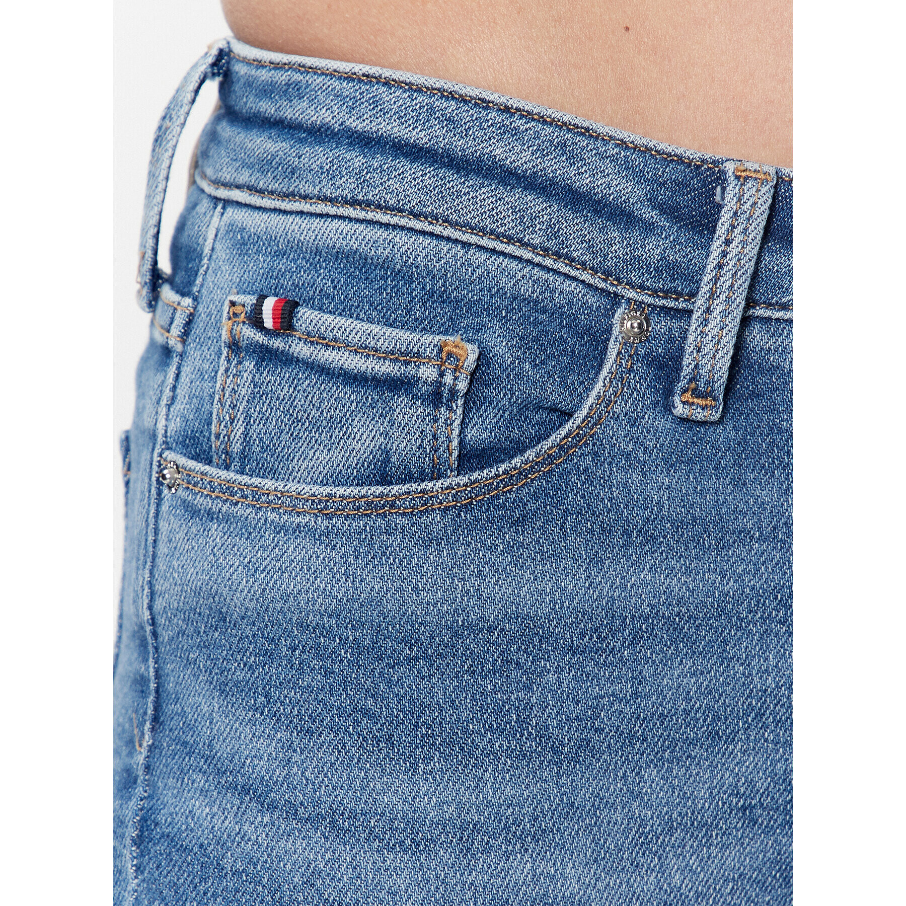 Tommy Hilfiger Дънки Flex Como WW0WW38519 Син Skinny Fit - Pepit.bg