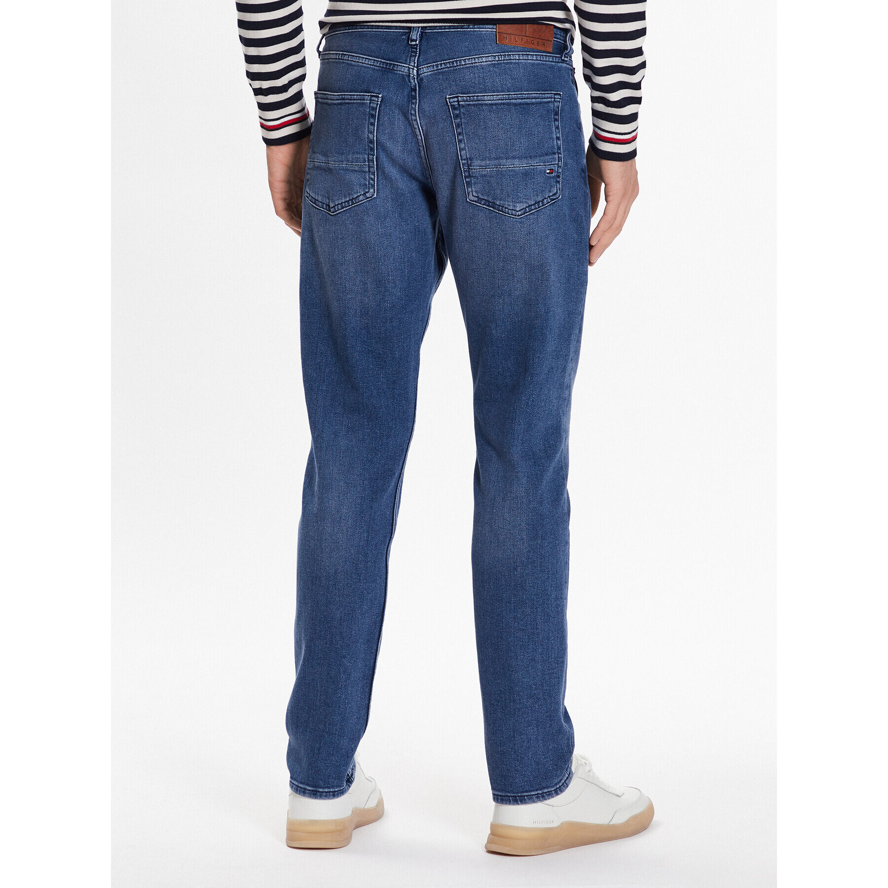 Tommy Hilfiger Дънки Houston MW0MW31088 Син Slim Taper Fit - Pepit.bg