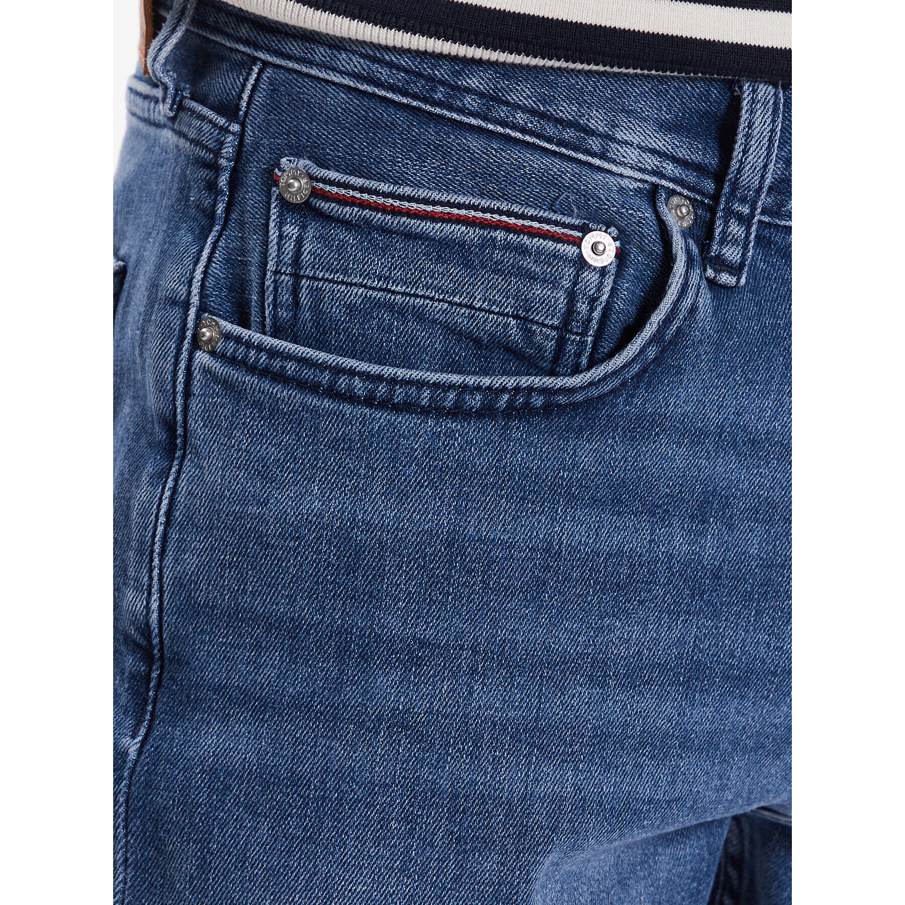 Tommy Hilfiger Дънки Houston MW0MW31088 Син Slim Taper Fit - Pepit.bg