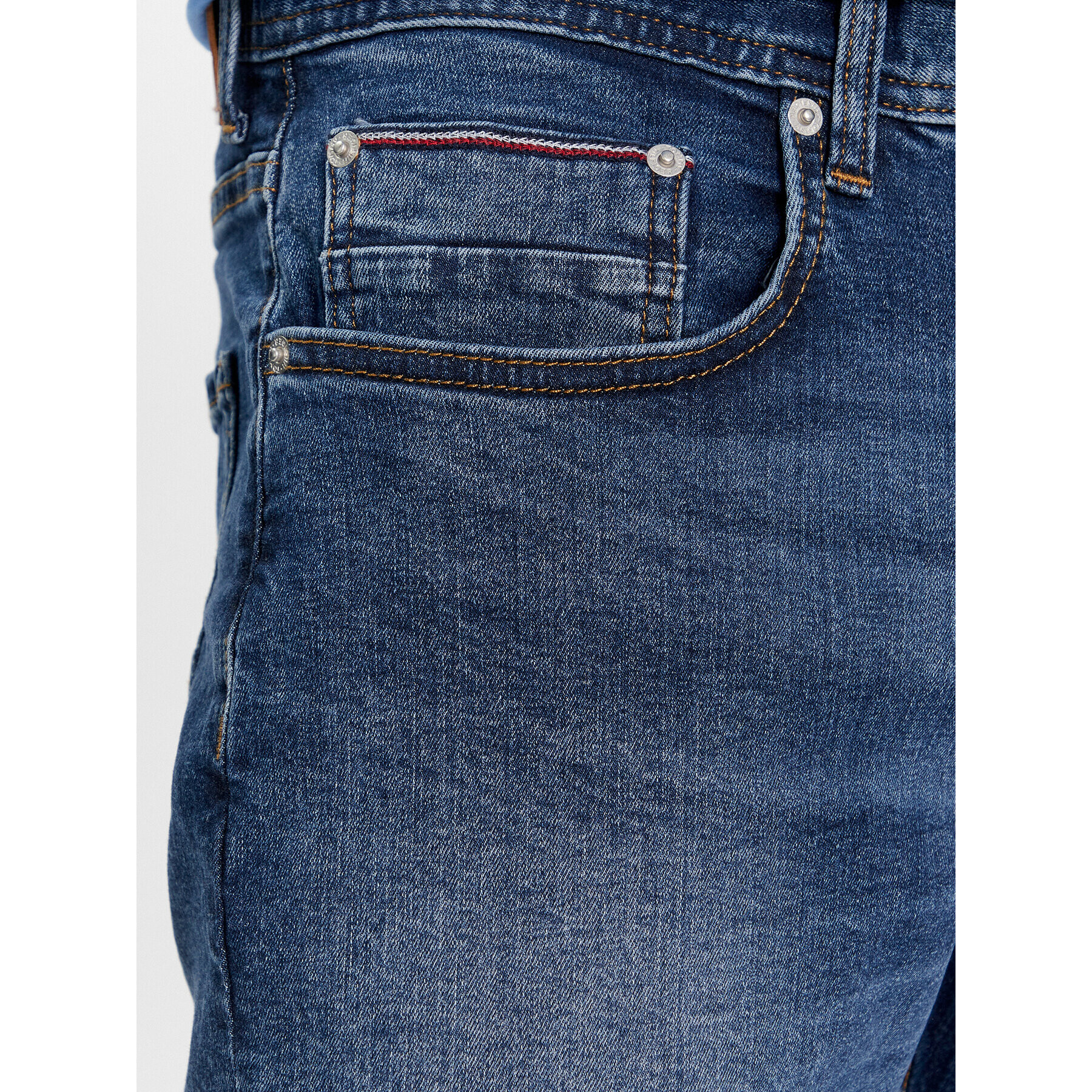 Tommy Hilfiger Дънки Houston MW0MW35159 Син Slim Fit - Pepit.bg