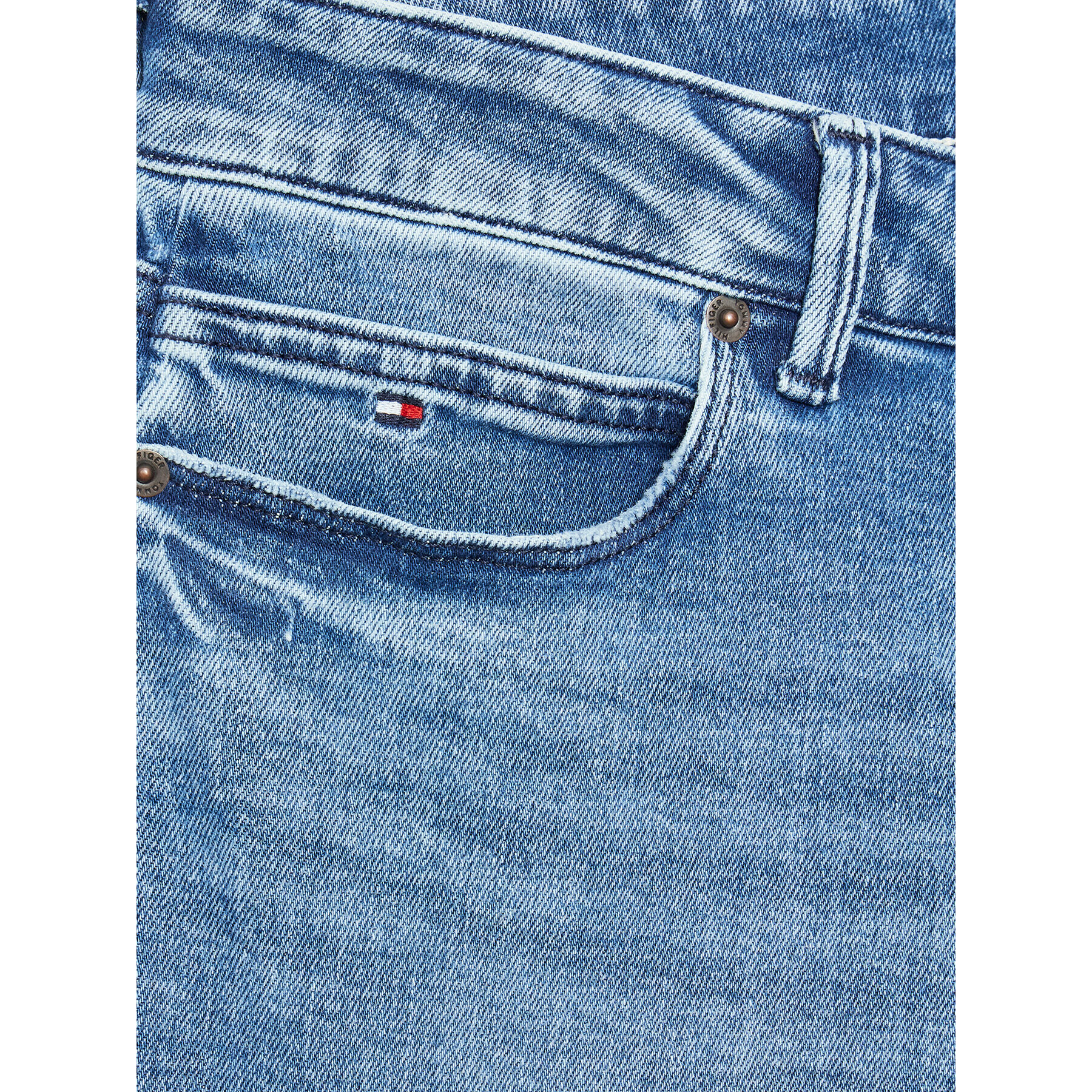 Tommy Hilfiger Дънки KB0KB08084 D Син Straight Fit - Pepit.bg