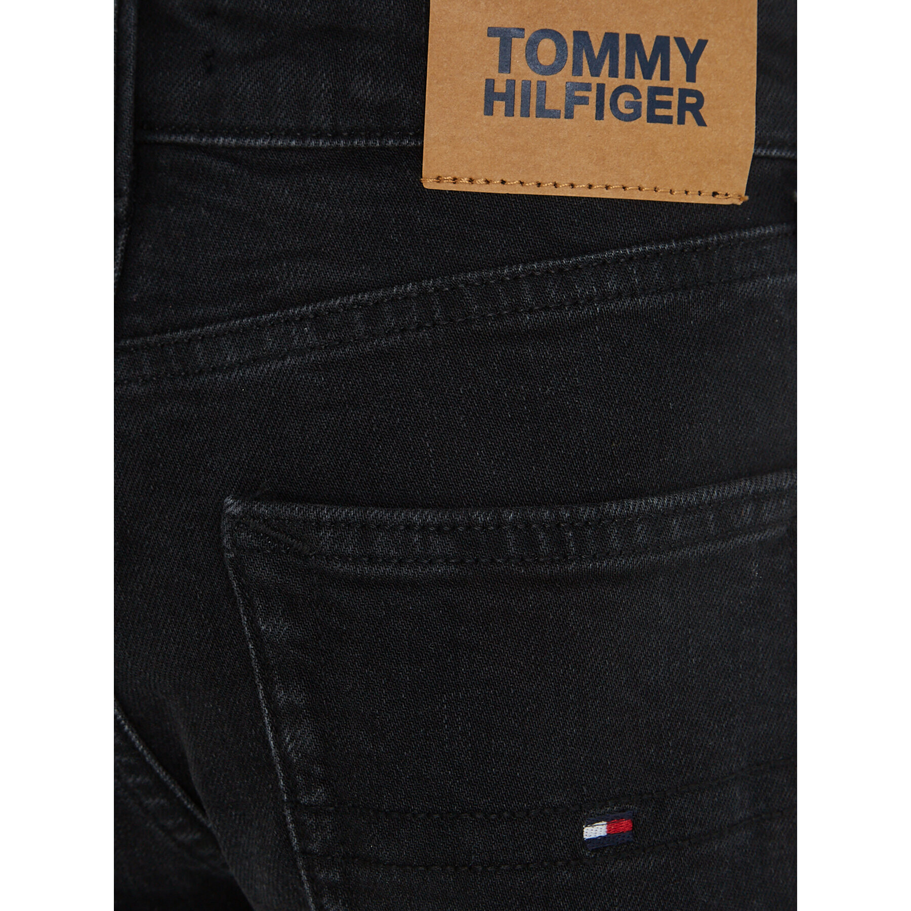 Tommy Hilfiger Дънки KB0KB08274 M Черен Straight Fit - Pepit.bg