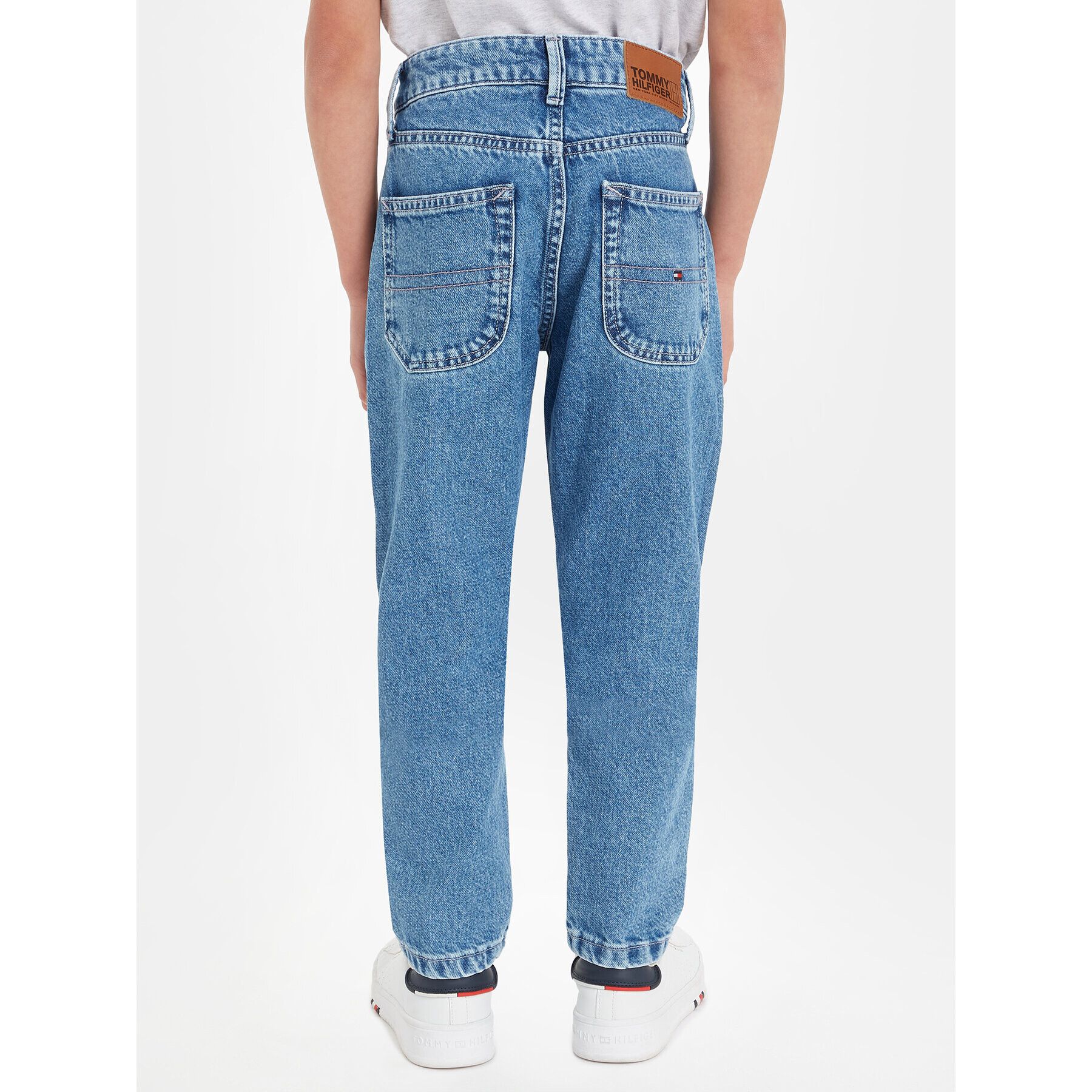 Tommy Hilfiger Дънки KB0KB08464 Син Straight Fit - Pepit.bg