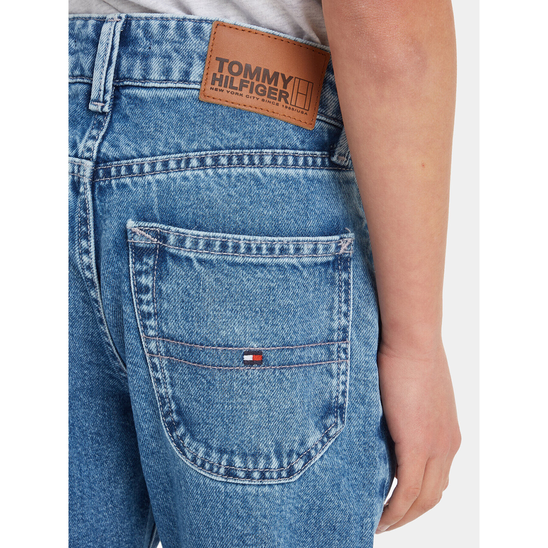 Tommy Hilfiger Дънки KB0KB08464 Син Straight Fit - Pepit.bg
