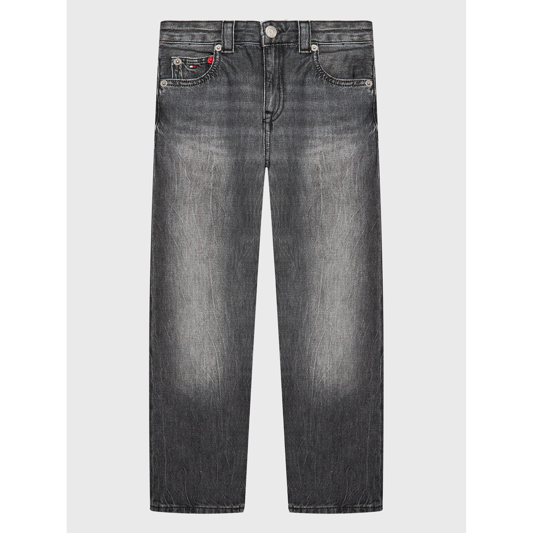 Tommy Hilfiger Дънки KG0KG07002 D Сив Straight Fit - Pepit.bg
