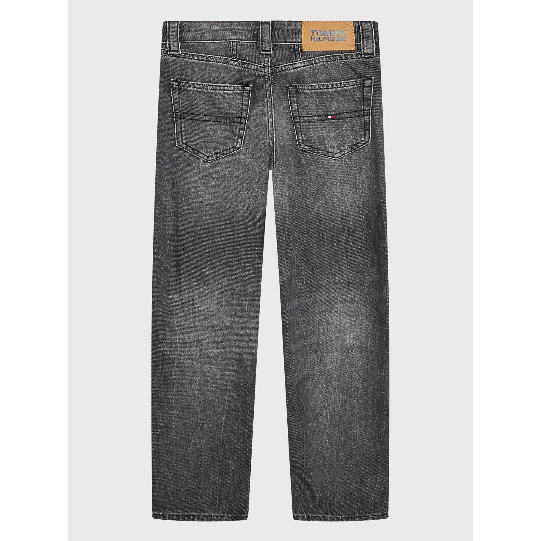 Tommy Hilfiger Дънки KG0KG07002 D Сив Straight Fit - Pepit.bg