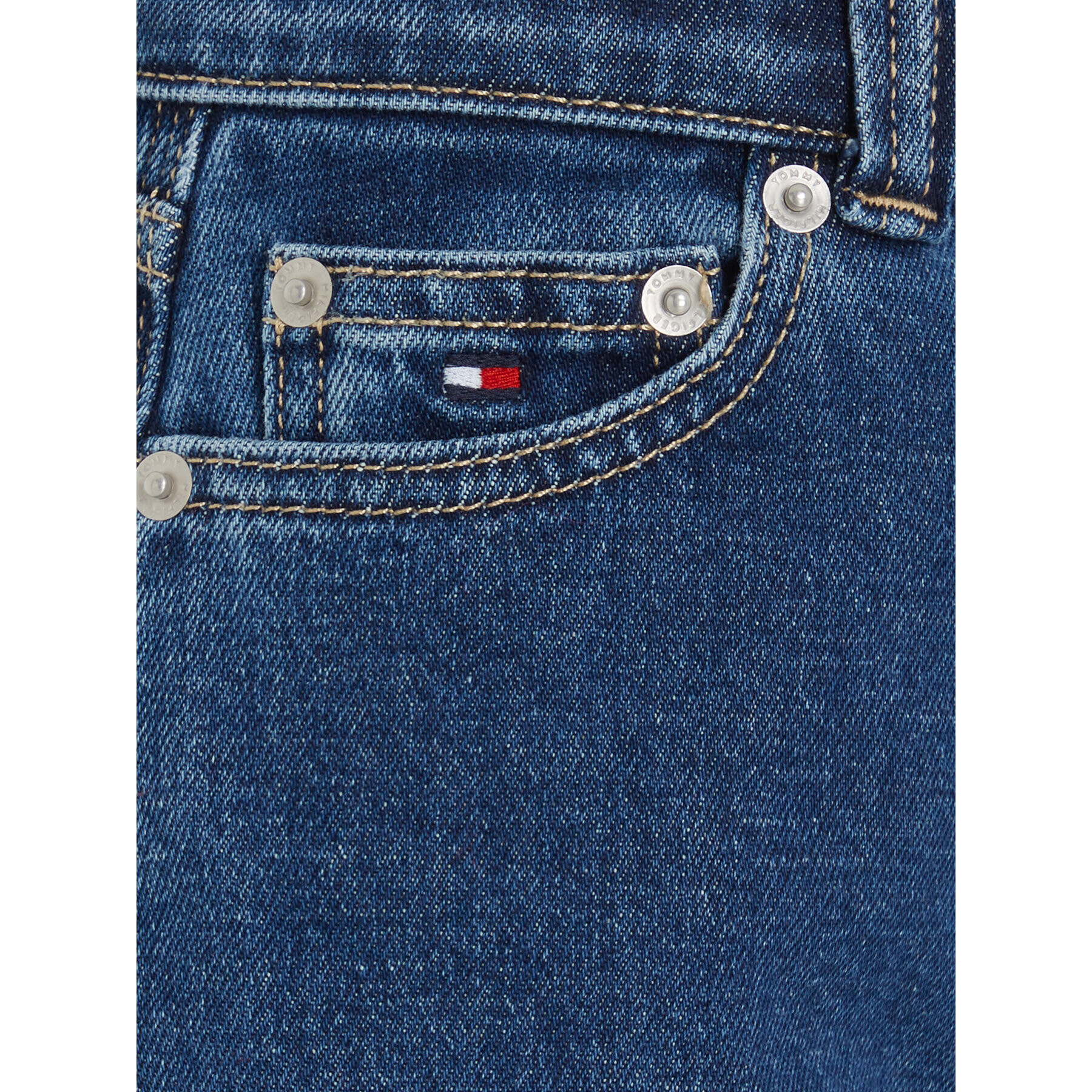 Tommy Hilfiger Дънки KG0KG07536 Син Straight Fit - Pepit.bg