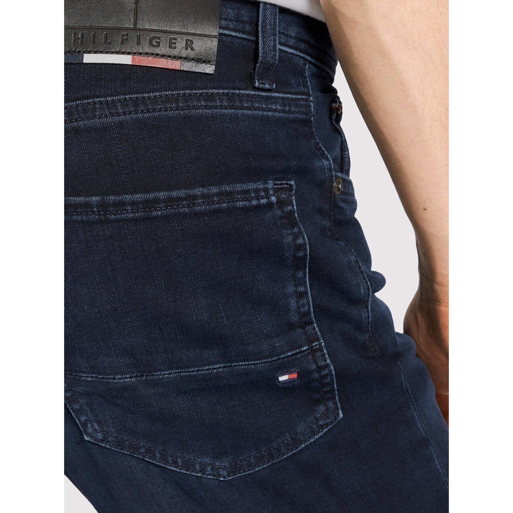 Tommy Hilfiger Дънки Layton MW0MW19922 Тъмносин Extra Slim Fit - Pepit.bg