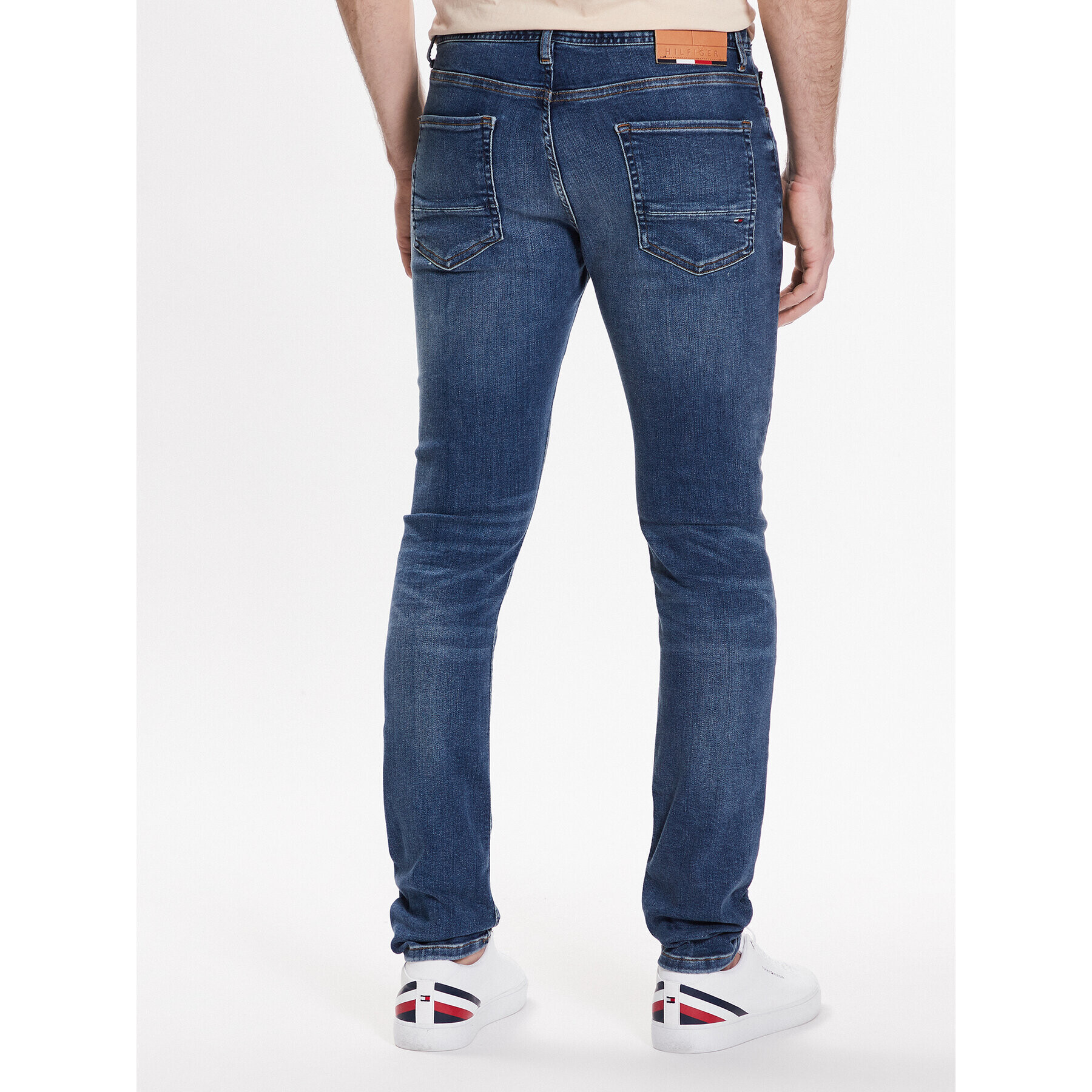 Tommy Hilfiger Дънки Layton MW0MW31100 Син Extra Slim Fit - Pepit.bg