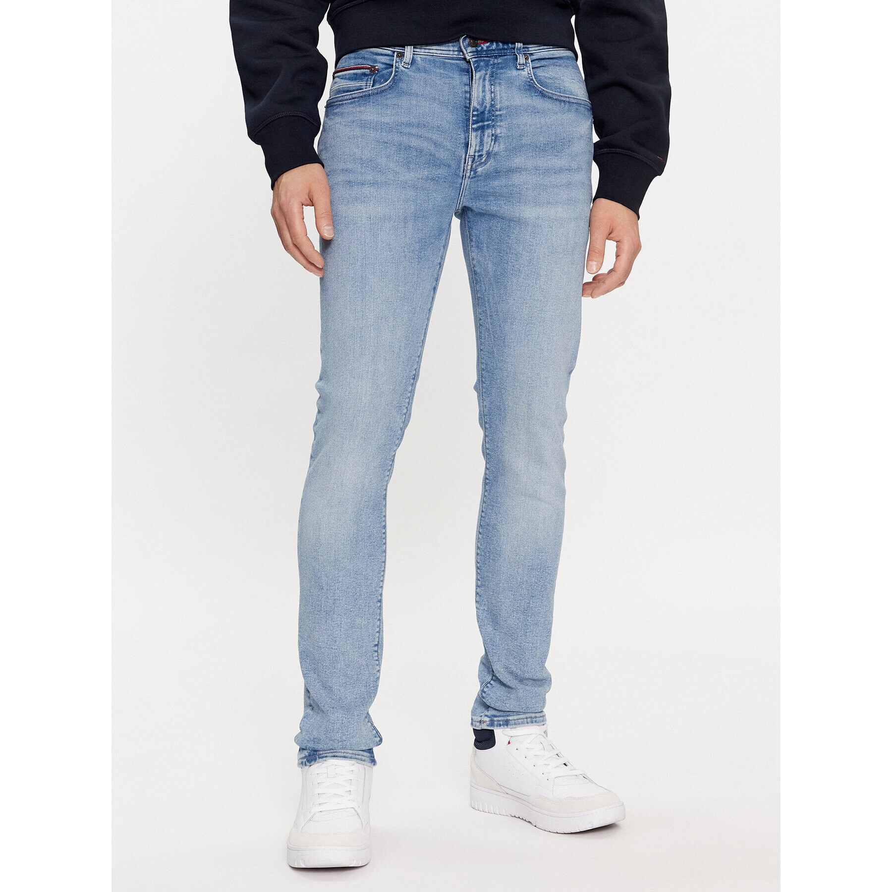 Tommy Hilfiger Дънки Layton MW0MW32101 Син Slim Fit - Pepit.bg