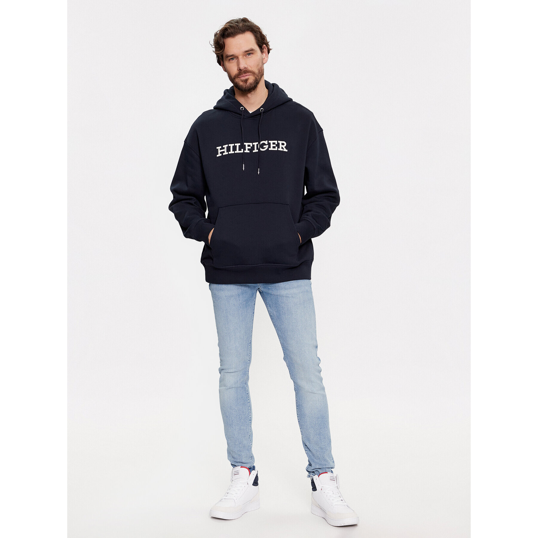 Tommy Hilfiger Дънки Layton MW0MW32101 Син Slim Fit - Pepit.bg