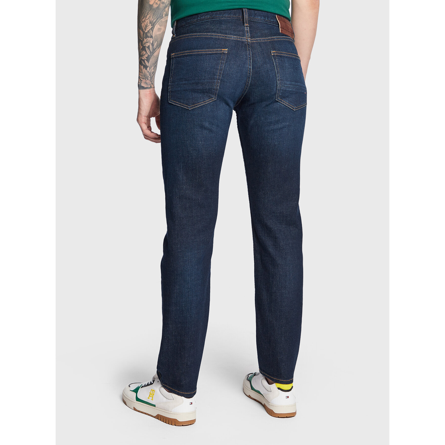Tommy Hilfiger Дънки Mercer MW0MW21834 Тъмносин Regular Fit - Pepit.bg