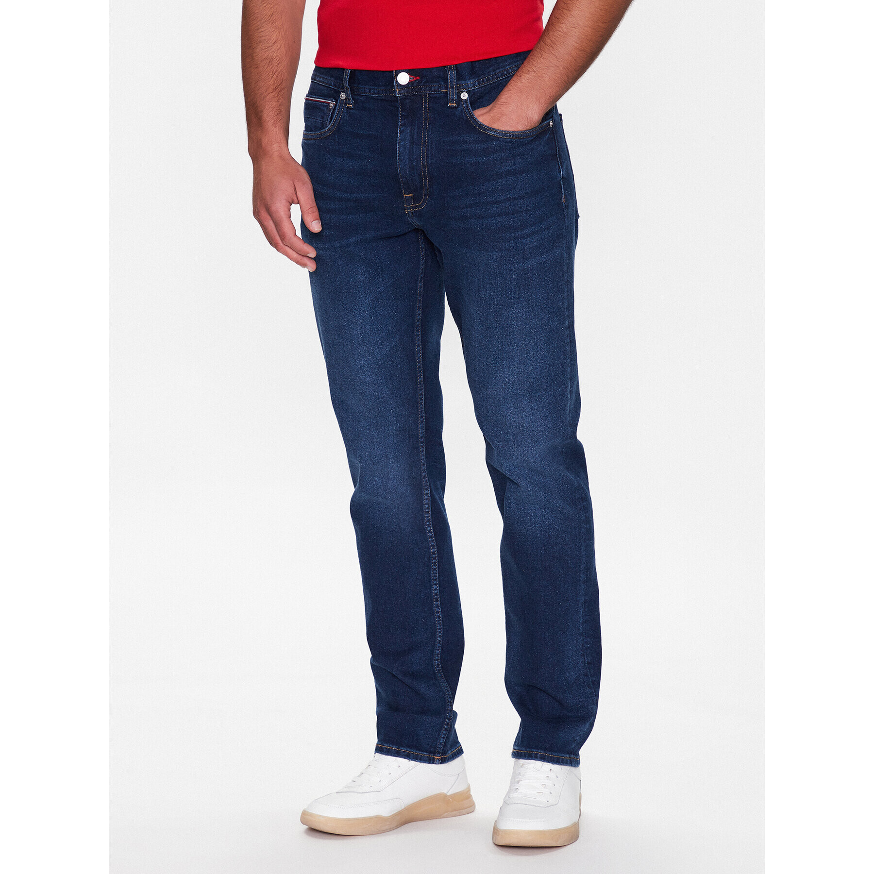 Tommy Hilfiger Дънки Mercer MW0MW31083 Син Regular Fit - Pepit.bg