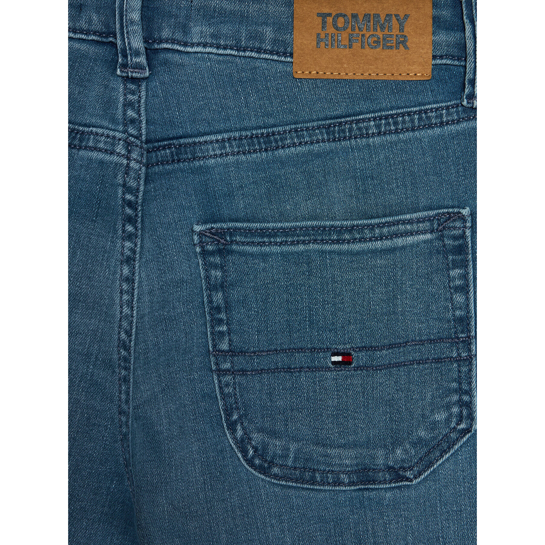 Tommy Hilfiger Дънки Modern KB0KB08686 D Син Straight Fit - Pepit.bg