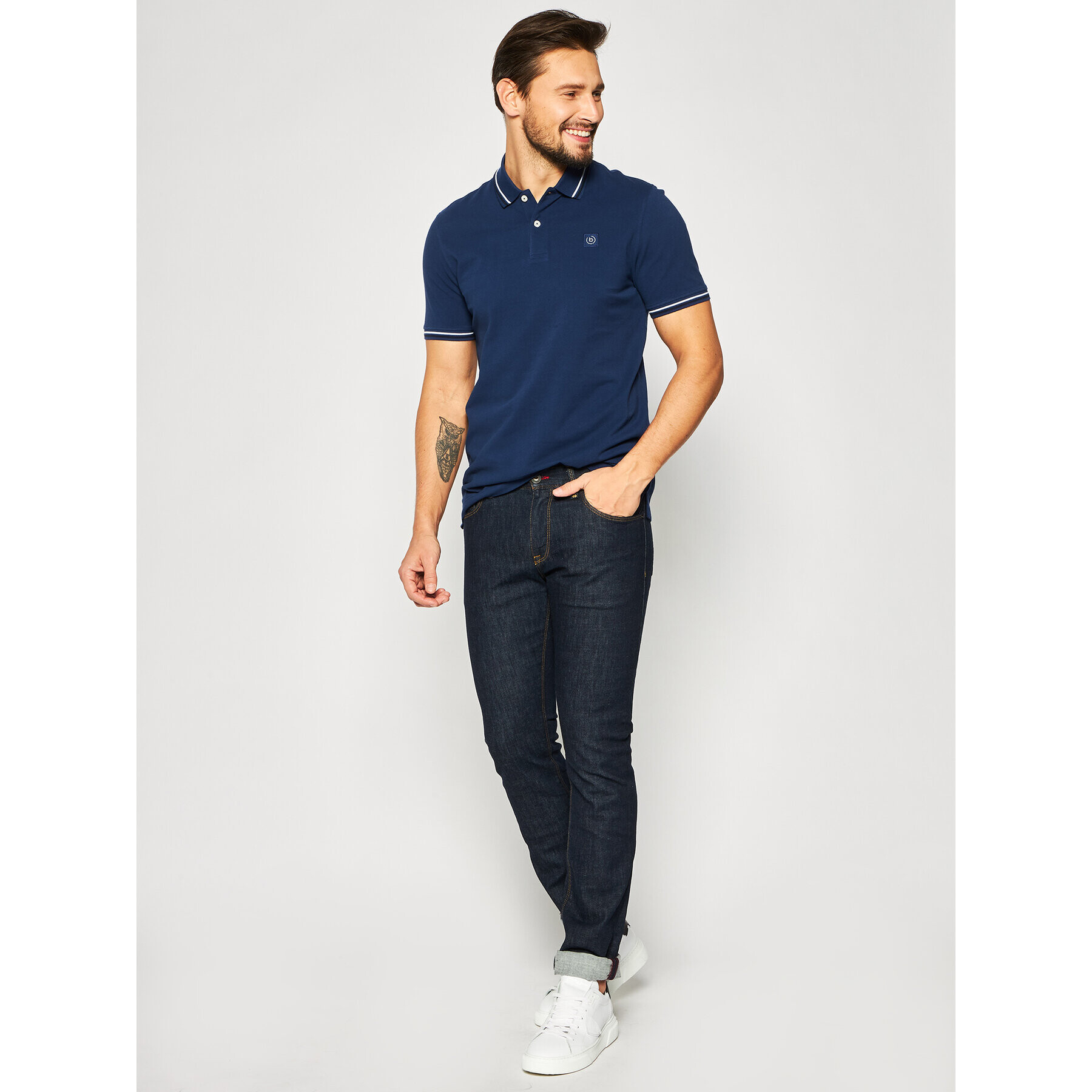 Tommy Hilfiger Дънки MW0MW01754 Тъмносин Slim Fit - Pepit.bg