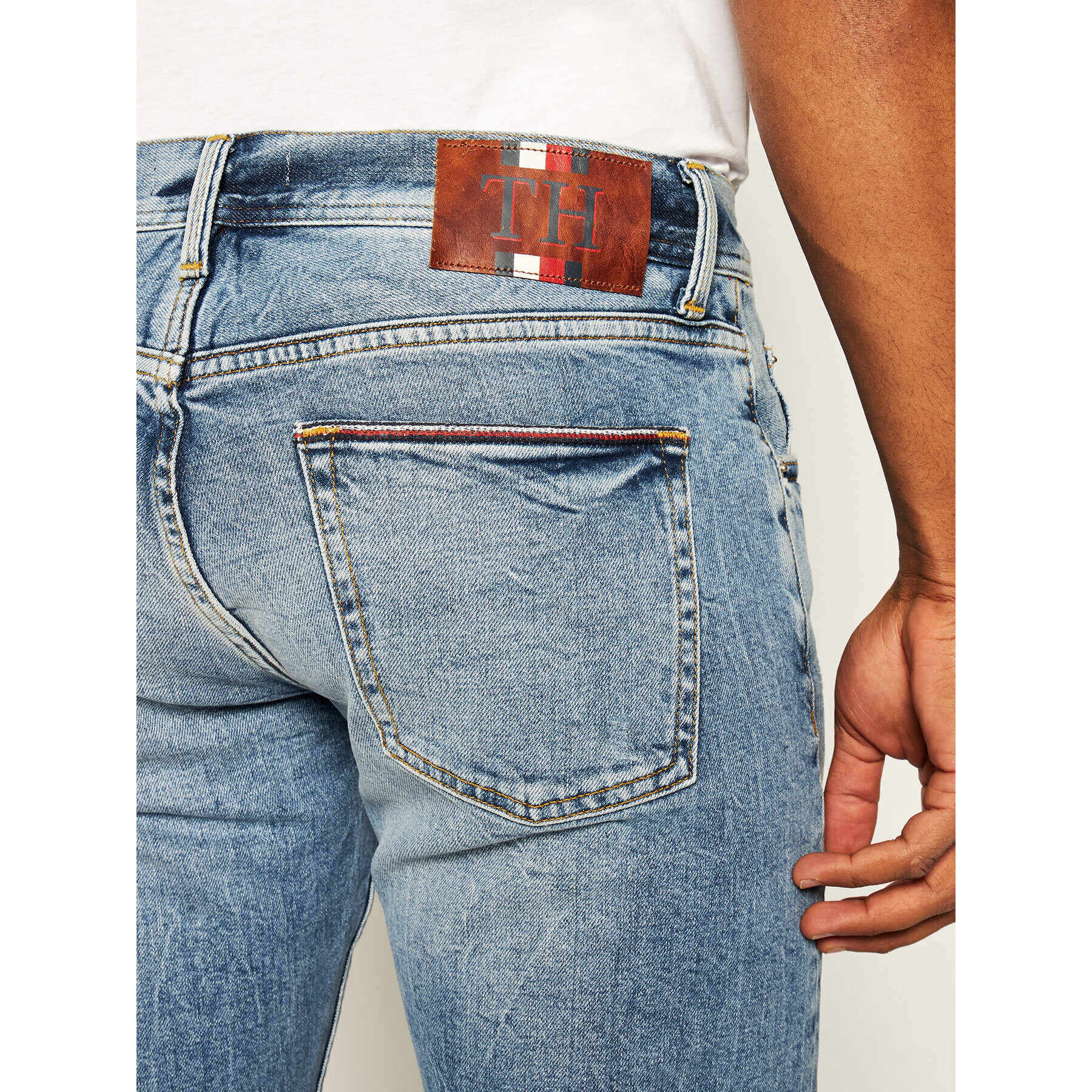 Tommy Hilfiger Дънки MW0MW10874 Син Regular Fit - Pepit.bg