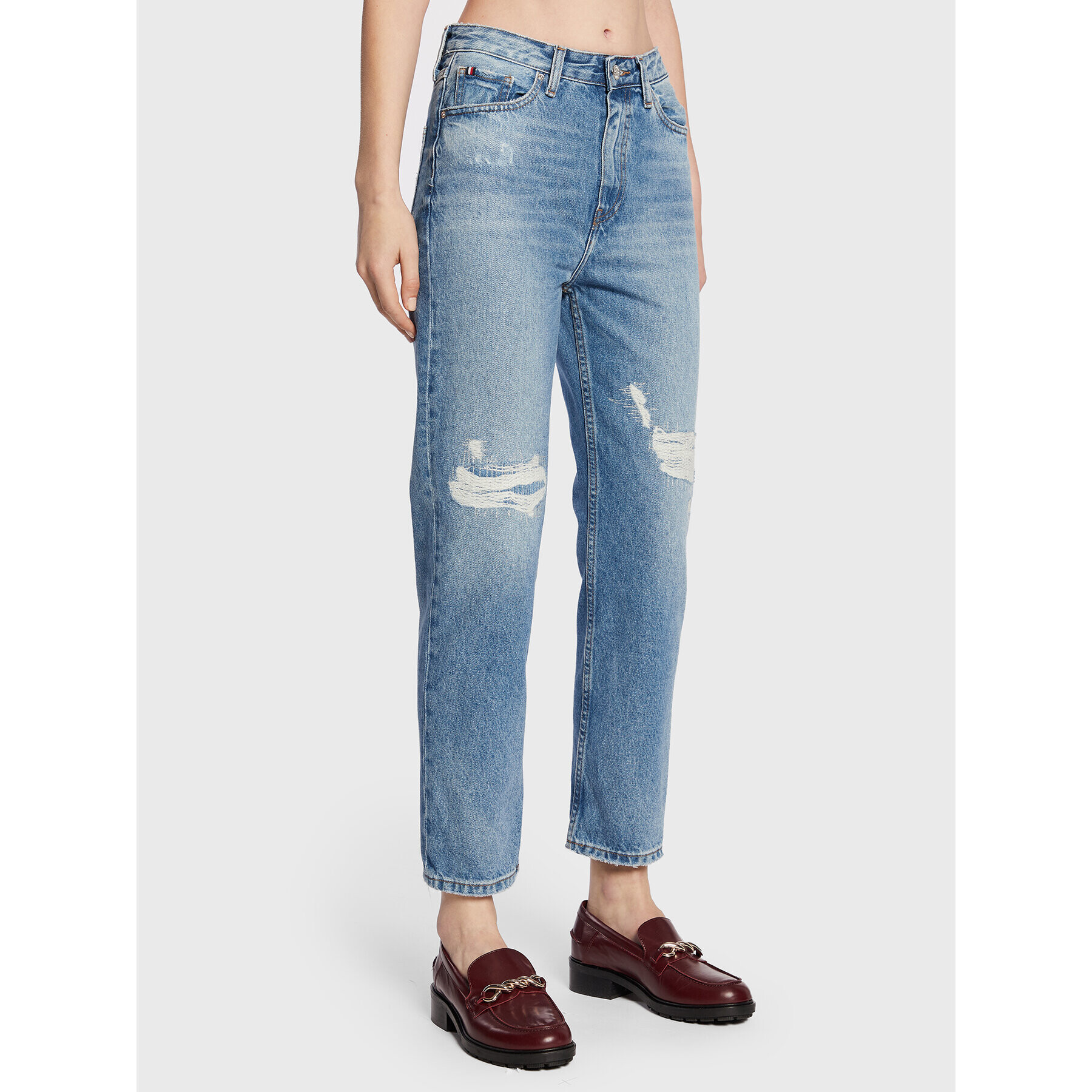 Tommy Hilfiger Дънки New Classic WW0WW35223 Син Straight Fit - Pepit.bg