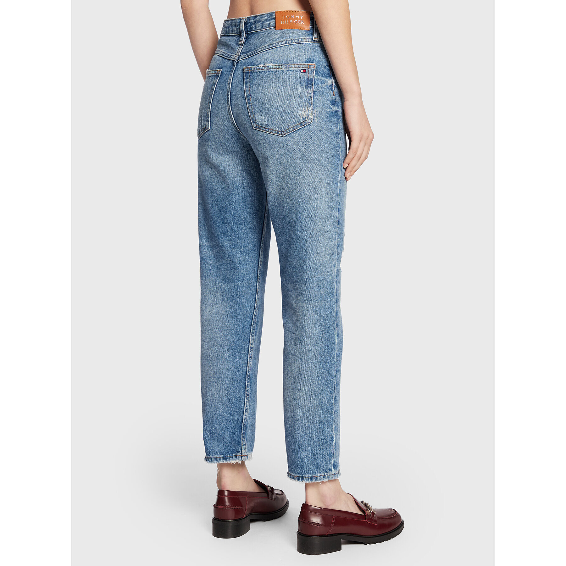Tommy Hilfiger Дънки New Classic WW0WW35223 Син Straight Fit - Pepit.bg