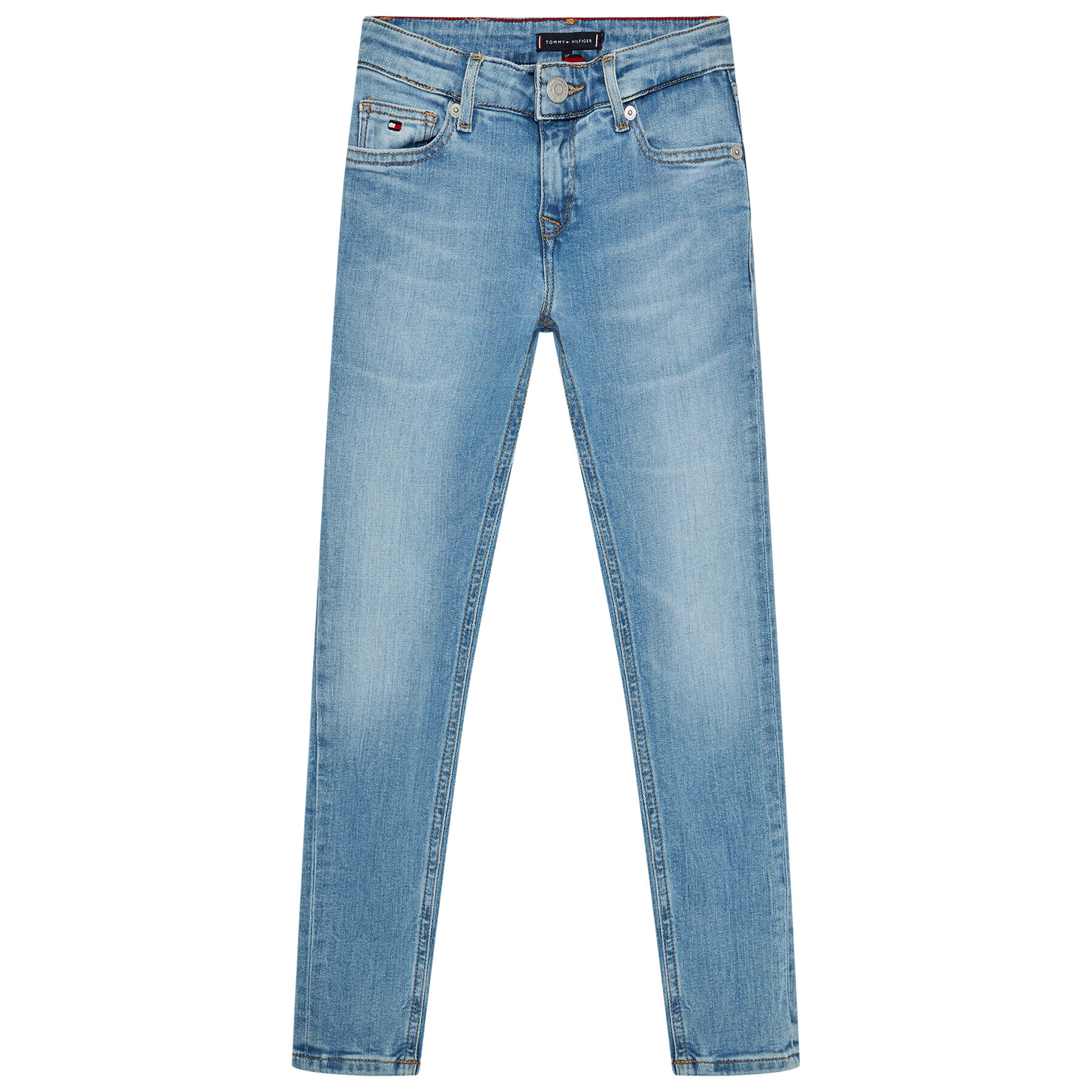 Tommy Hilfiger Дънки Nora KG0KG05748 M Син Slim Fit - Pepit.bg