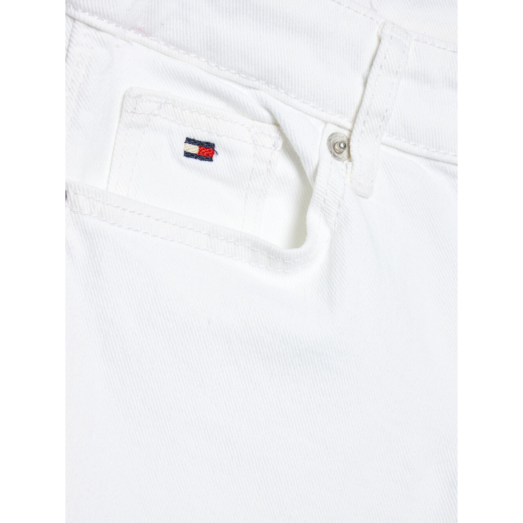 Tommy Hilfiger Дънки Nora KG0KG06559 Бял Skinny Fit - Pepit.bg