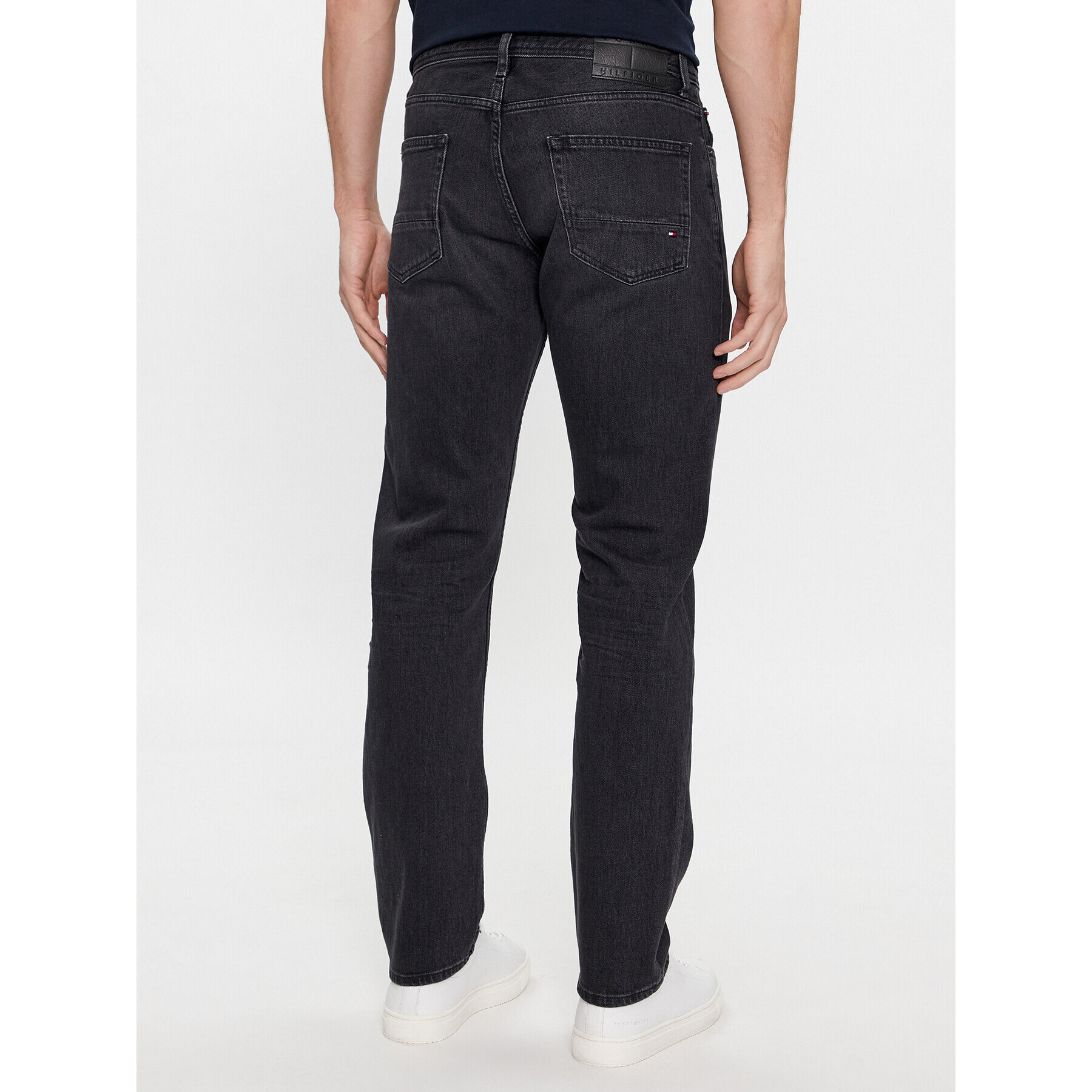 Tommy Hilfiger Дънки Regular Mercer Str Nick Black MW0MW34216 Черен Straight Leg - Pepit.bg