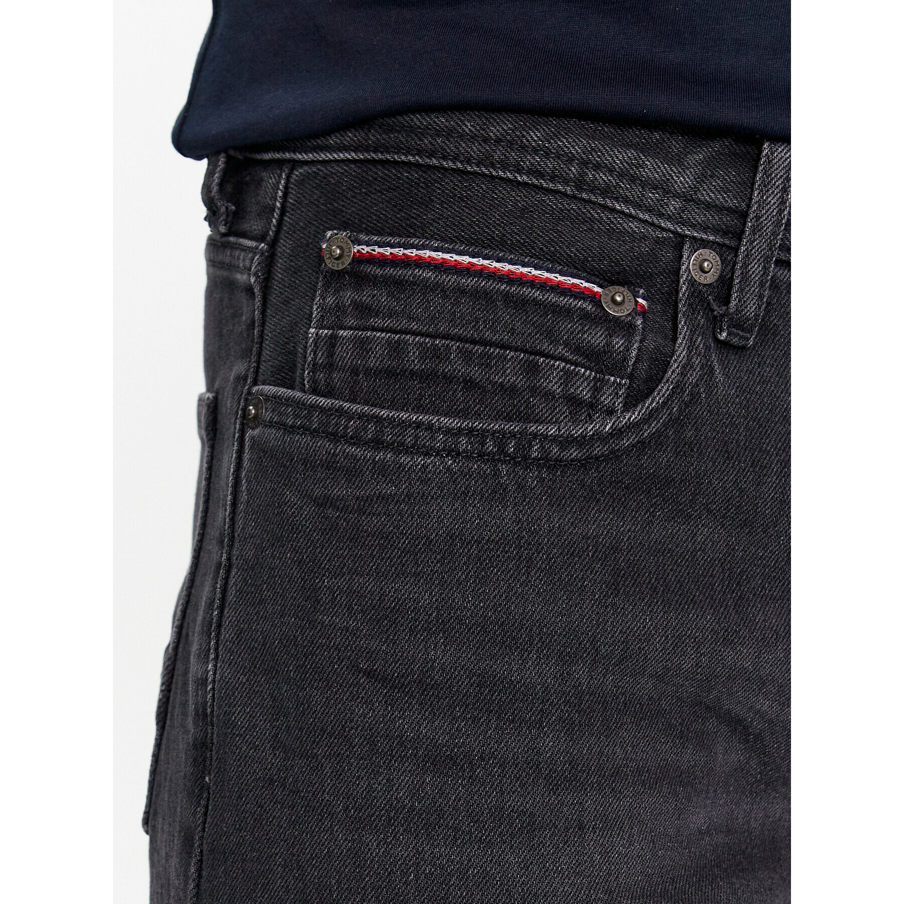 Tommy Hilfiger Дънки Regular Mercer Str Nick Black MW0MW34216 Черен Straight Leg - Pepit.bg