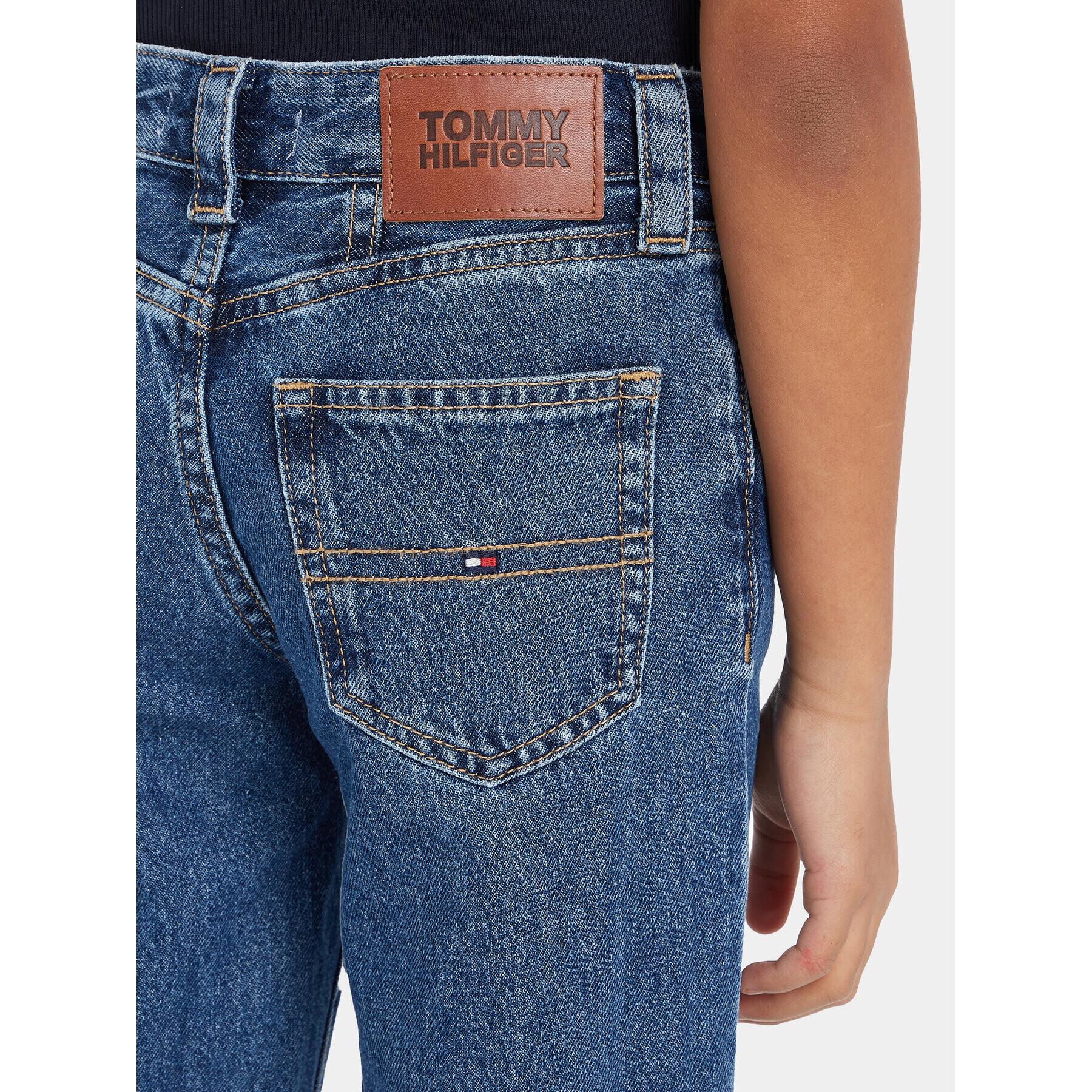 Tommy Hilfiger Дънки Released KG0KG07525 Син Relaxed Fit - Pepit.bg