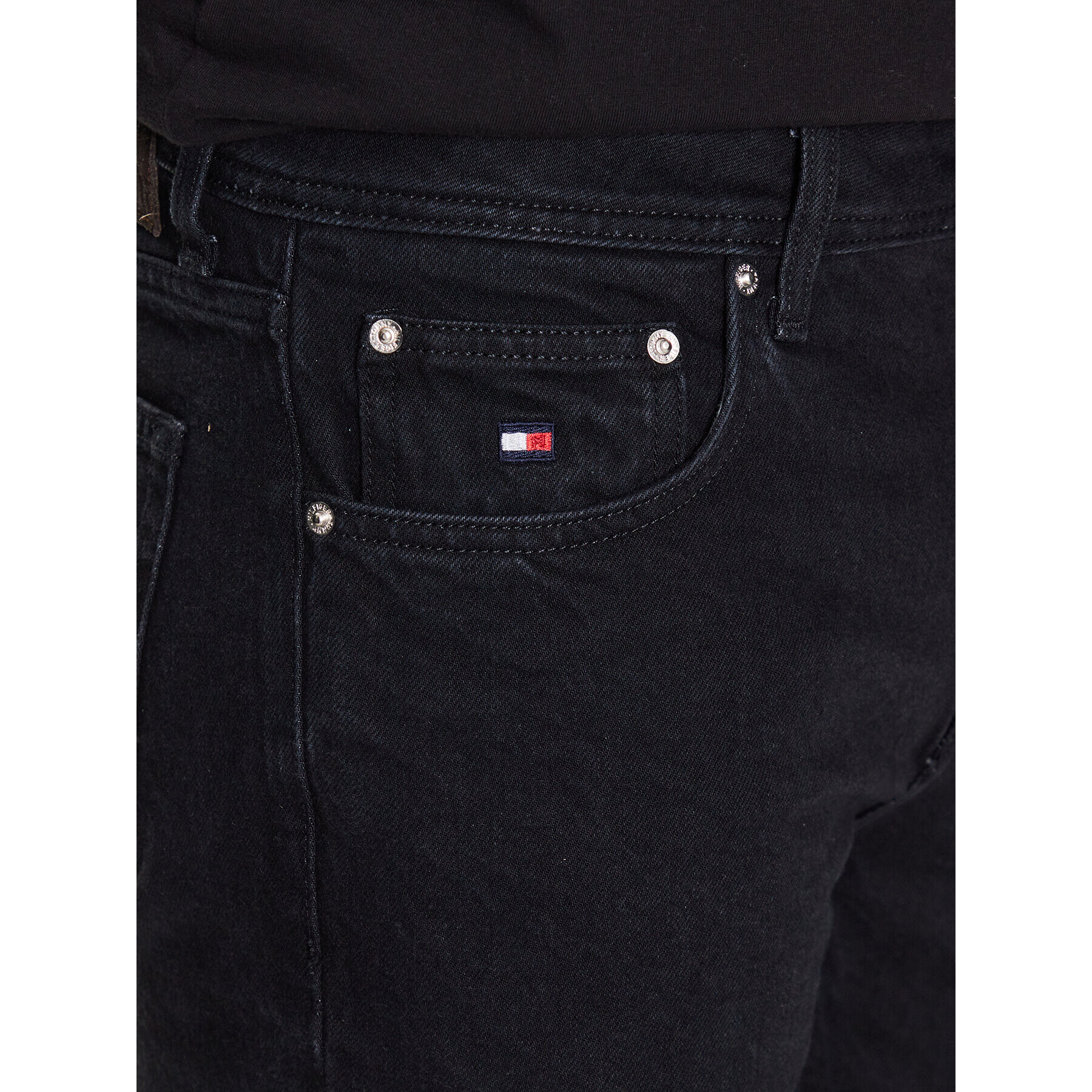 Tommy Hilfiger Дънки Tanson MW0MW31215 Черен Straight Leg - Pepit.bg
