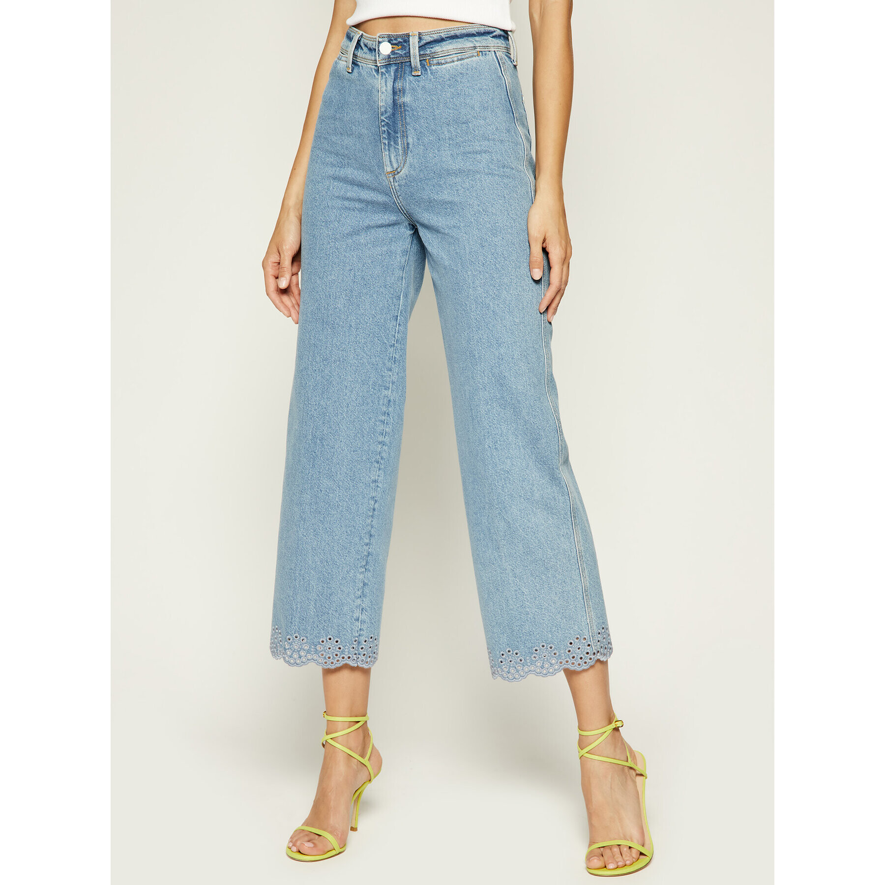 Tommy Hilfiger Дънки тип Regular Fit Bell Bottom HW Patty WW0WW27502 Син Regular Fit - Pepit.bg