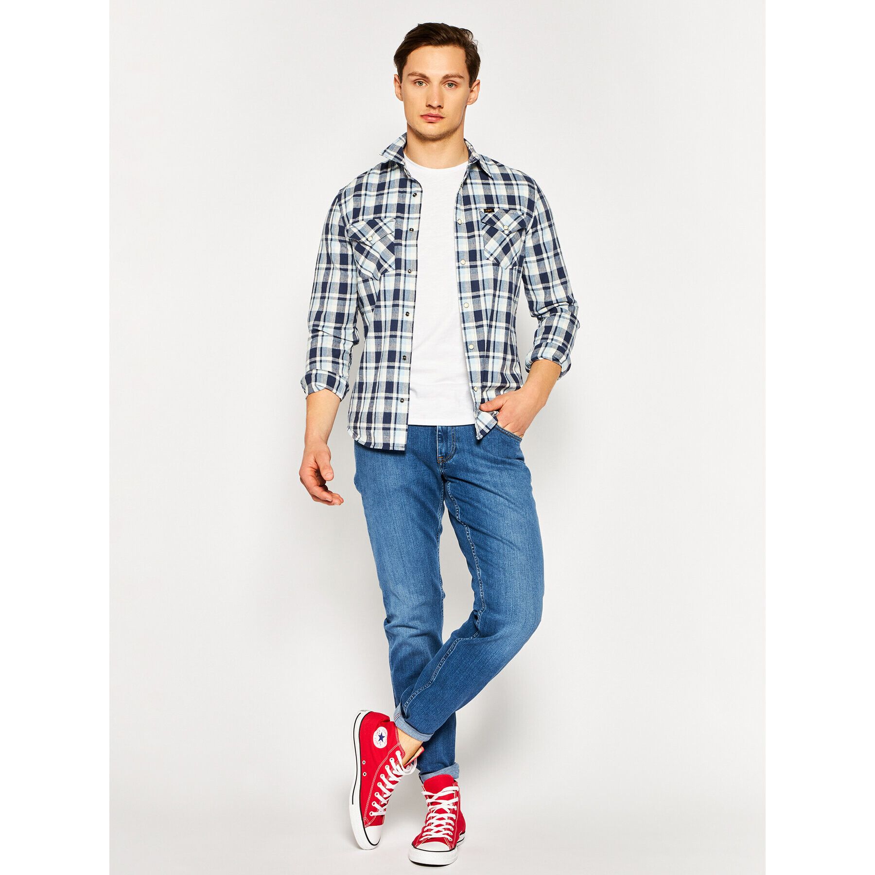 Tommy Hilfiger Дънки тип Regular Fit Mercer MW0MW13544 Тъмносин Regular Fit - Pepit.bg