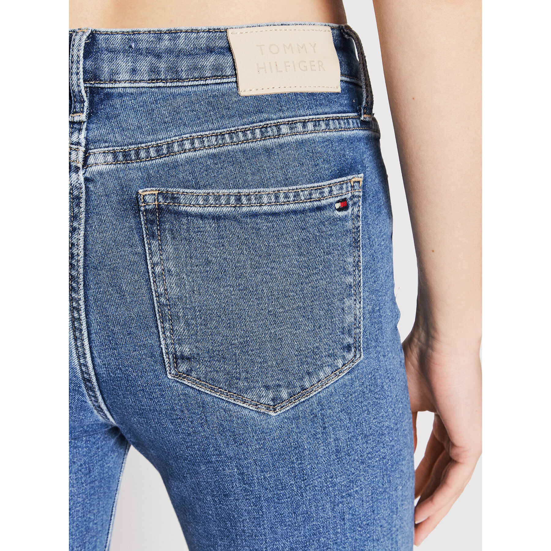 Tommy Hilfiger Дънки Venice WW0WW34559 Син Slim Fit - Pepit.bg