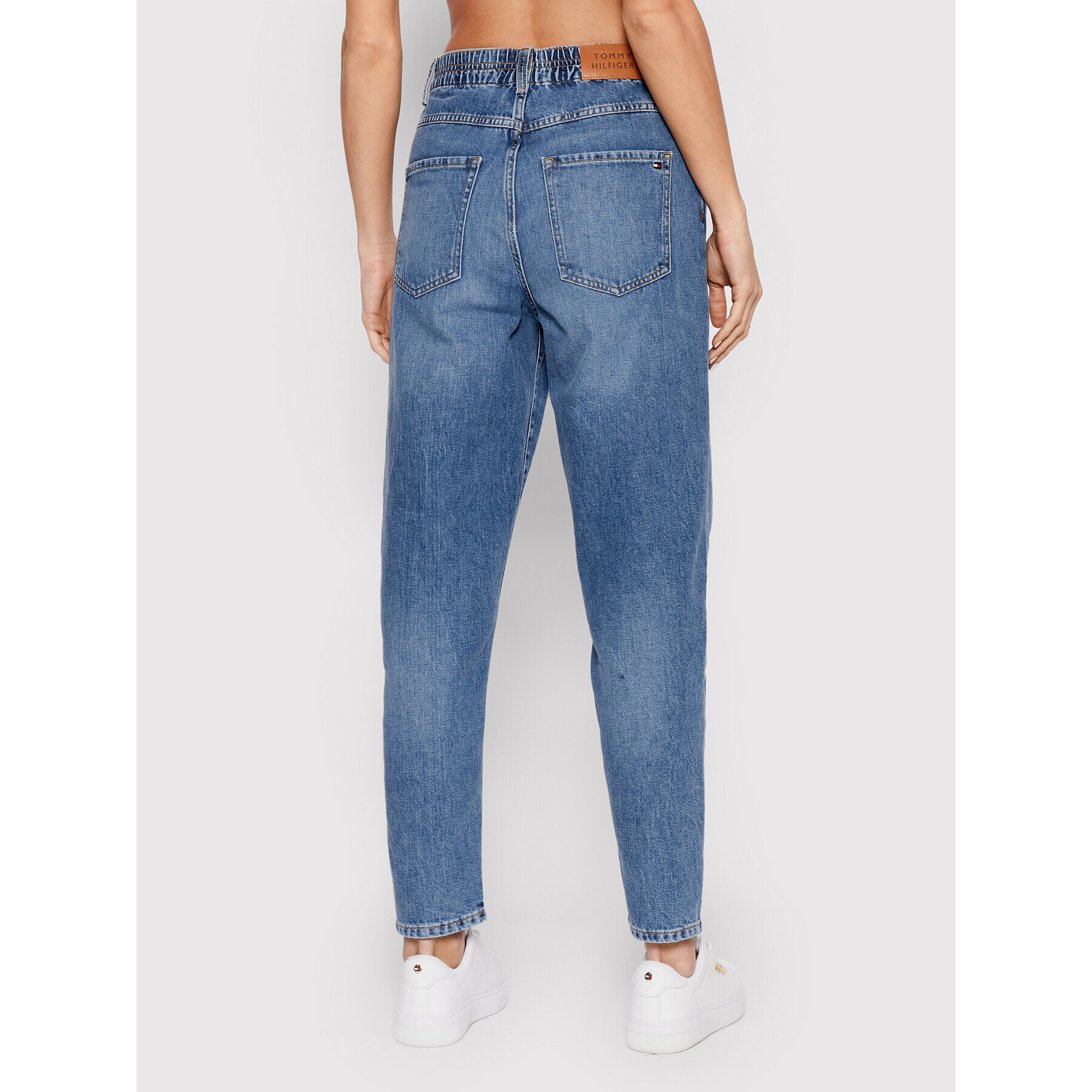 Tommy Hilfiger Дънки WW0WW32928 Син Mom Fit - Pepit.bg