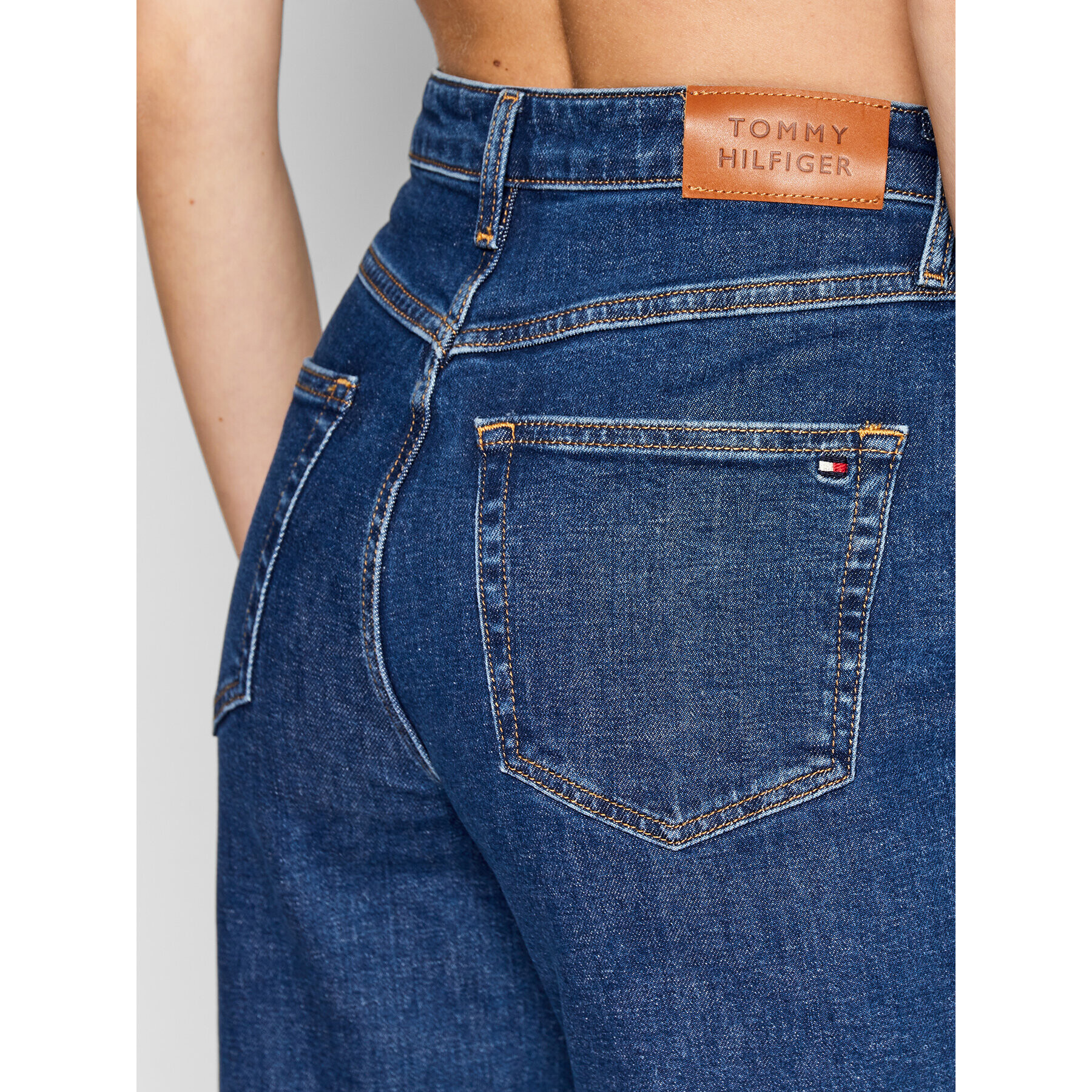 Tommy Hilfiger Дънки WW0WW35530 Син Balloon Fit - Pepit.bg