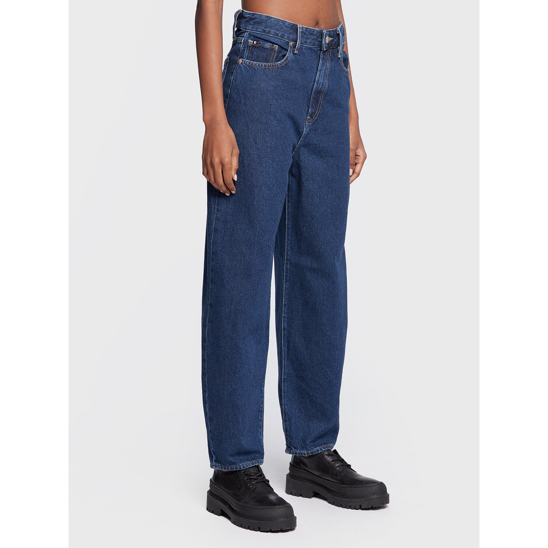 Tommy Hilfiger Дънки WW0WW36335 Тъмносин Balloon Fit - Pepit.bg