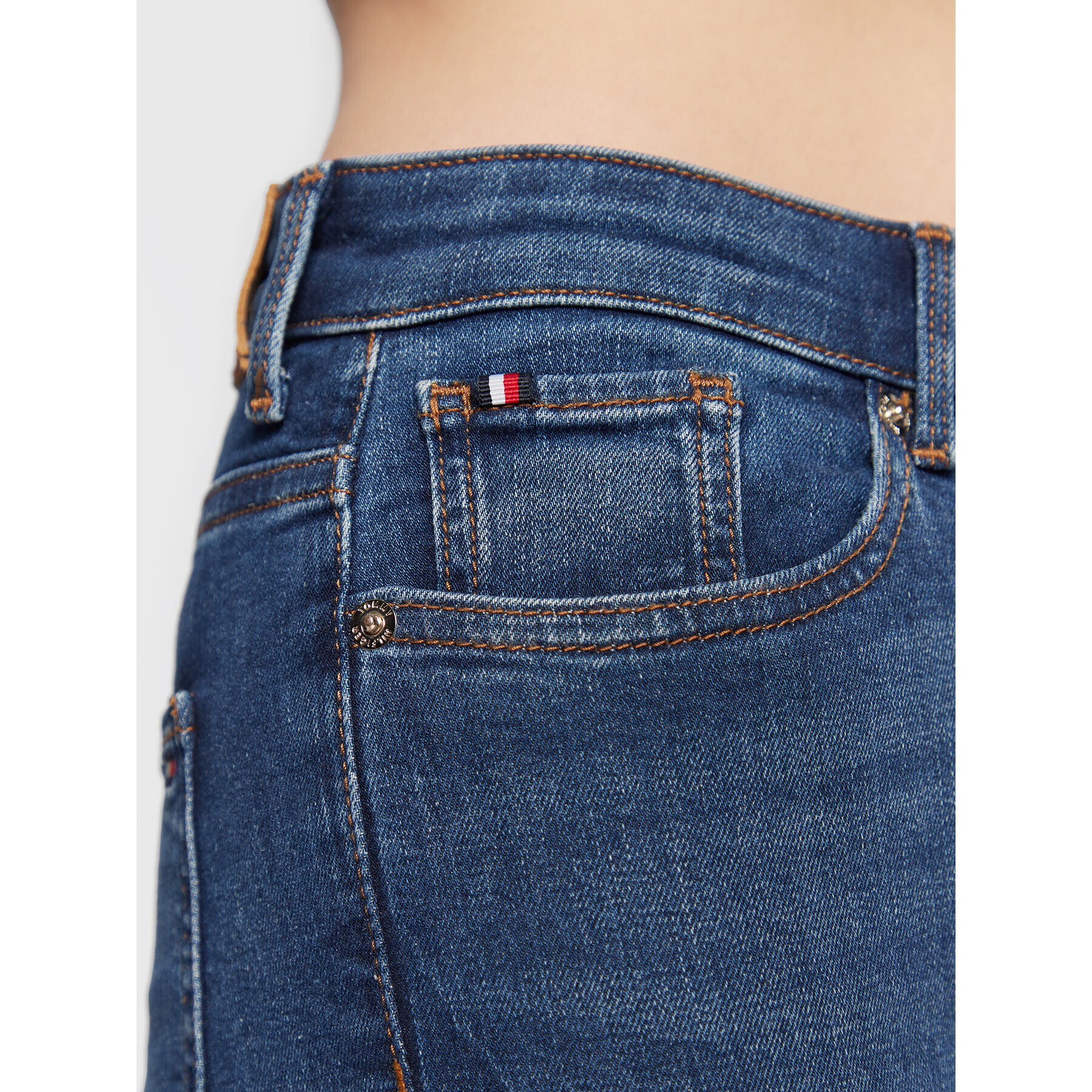 Tommy Hilfiger Дънки WW0WW37498 Син Slim Fit - Pepit.bg