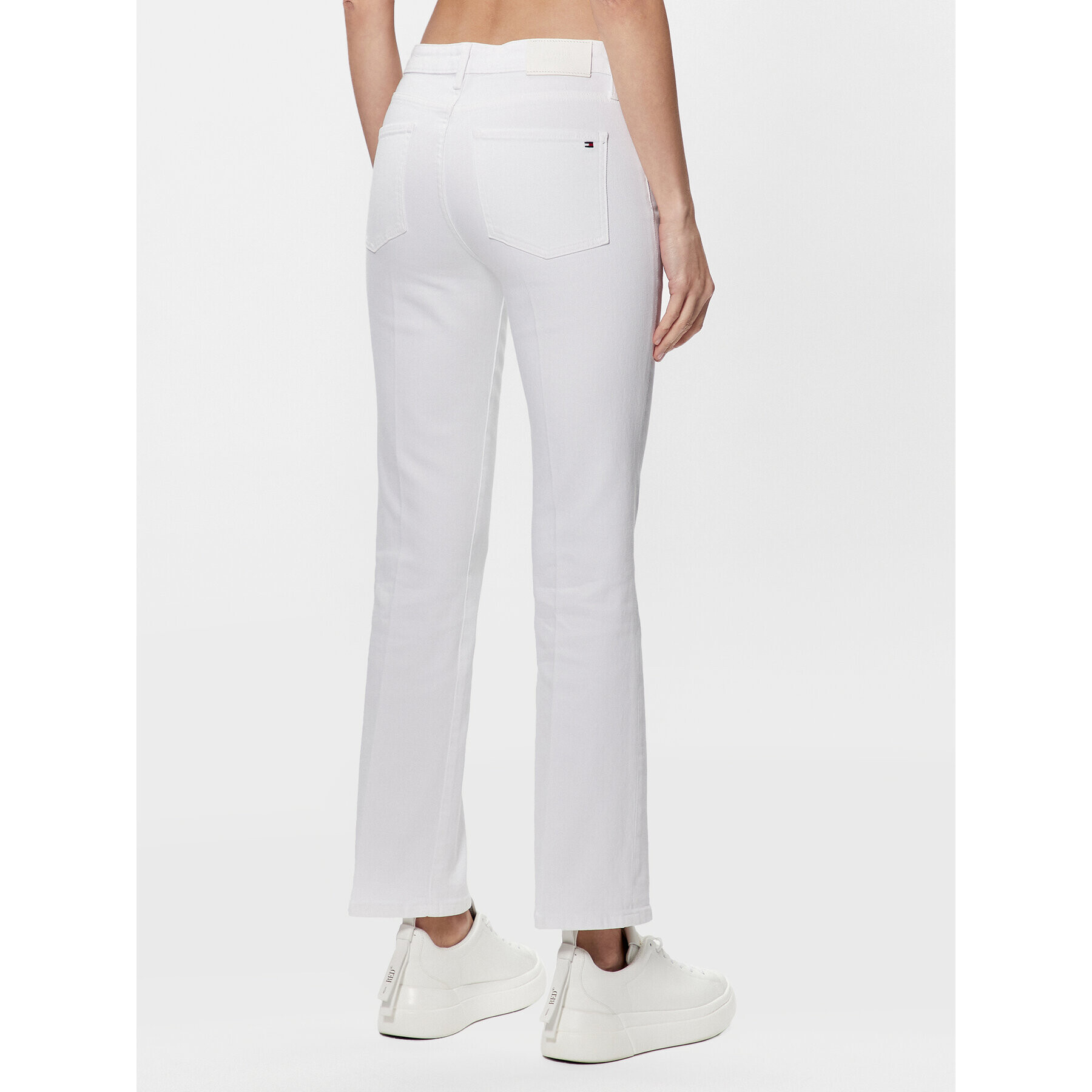 Tommy Hilfiger Дънки WW0WW38164 Бял Bootcut Fit - Pepit.bg
