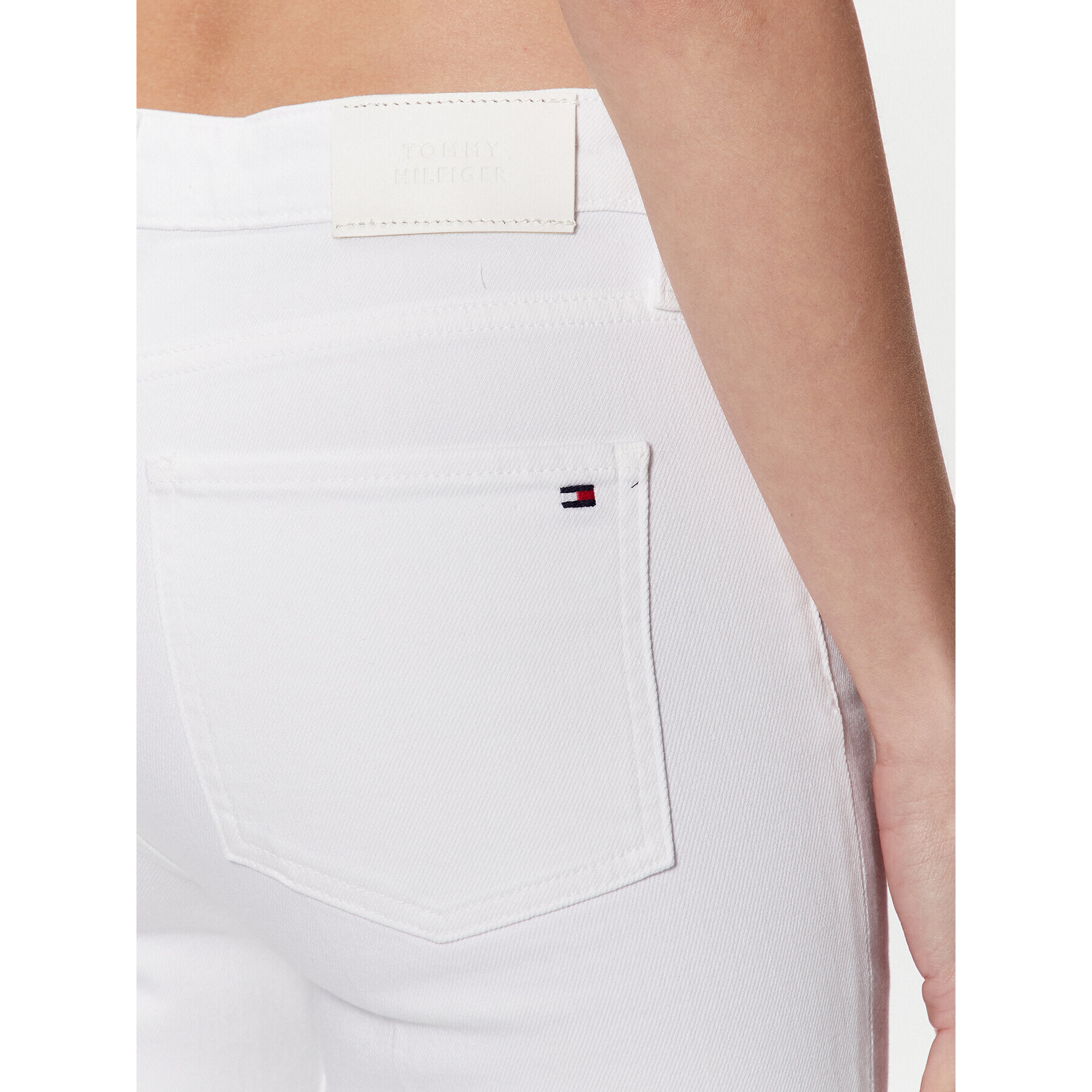 Tommy Hilfiger Дънки WW0WW38164 Бял Bootcut Fit - Pepit.bg