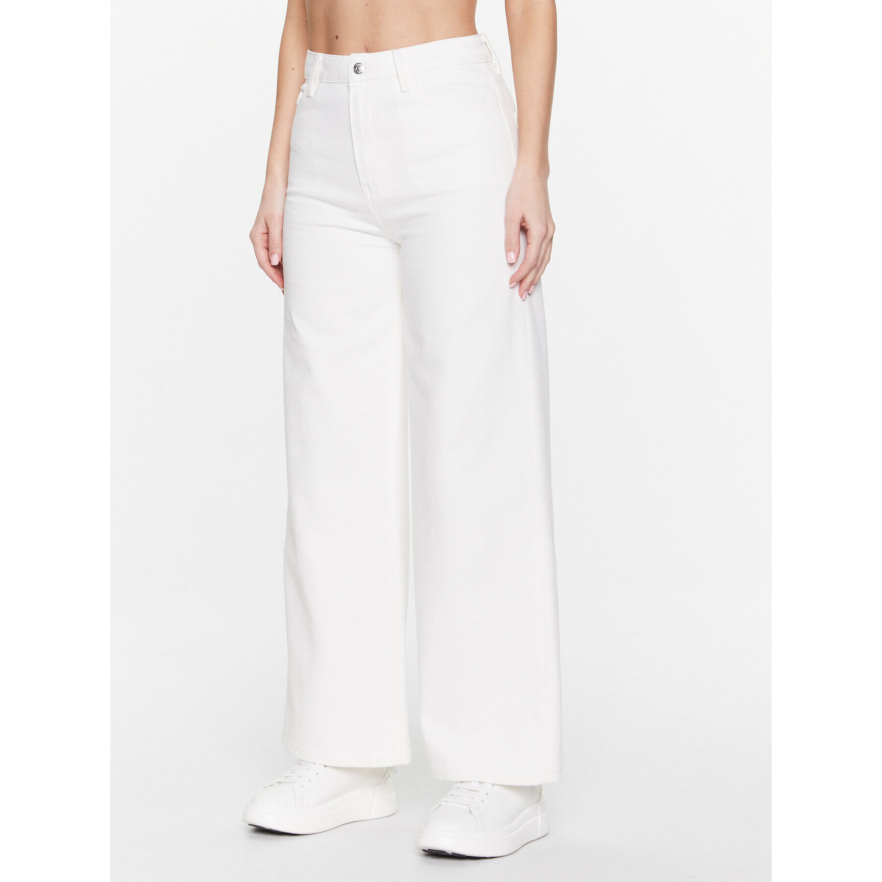 Tommy Hilfiger Дънки WW0WW38518 Бял Relaxed Fit - Pepit.bg