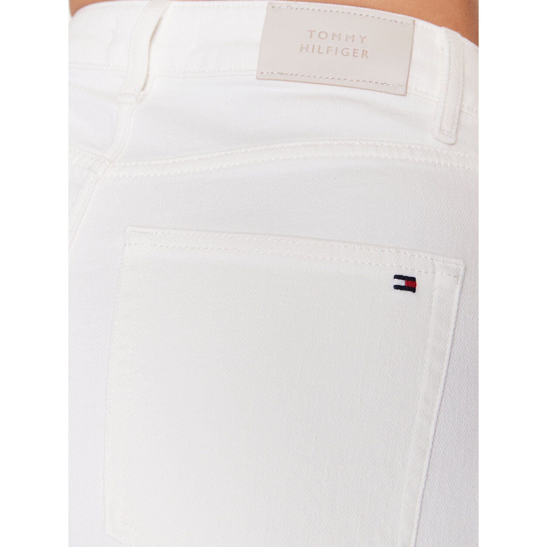 Tommy Hilfiger Дънки WW0WW38518 Бял Relaxed Fit - Pepit.bg