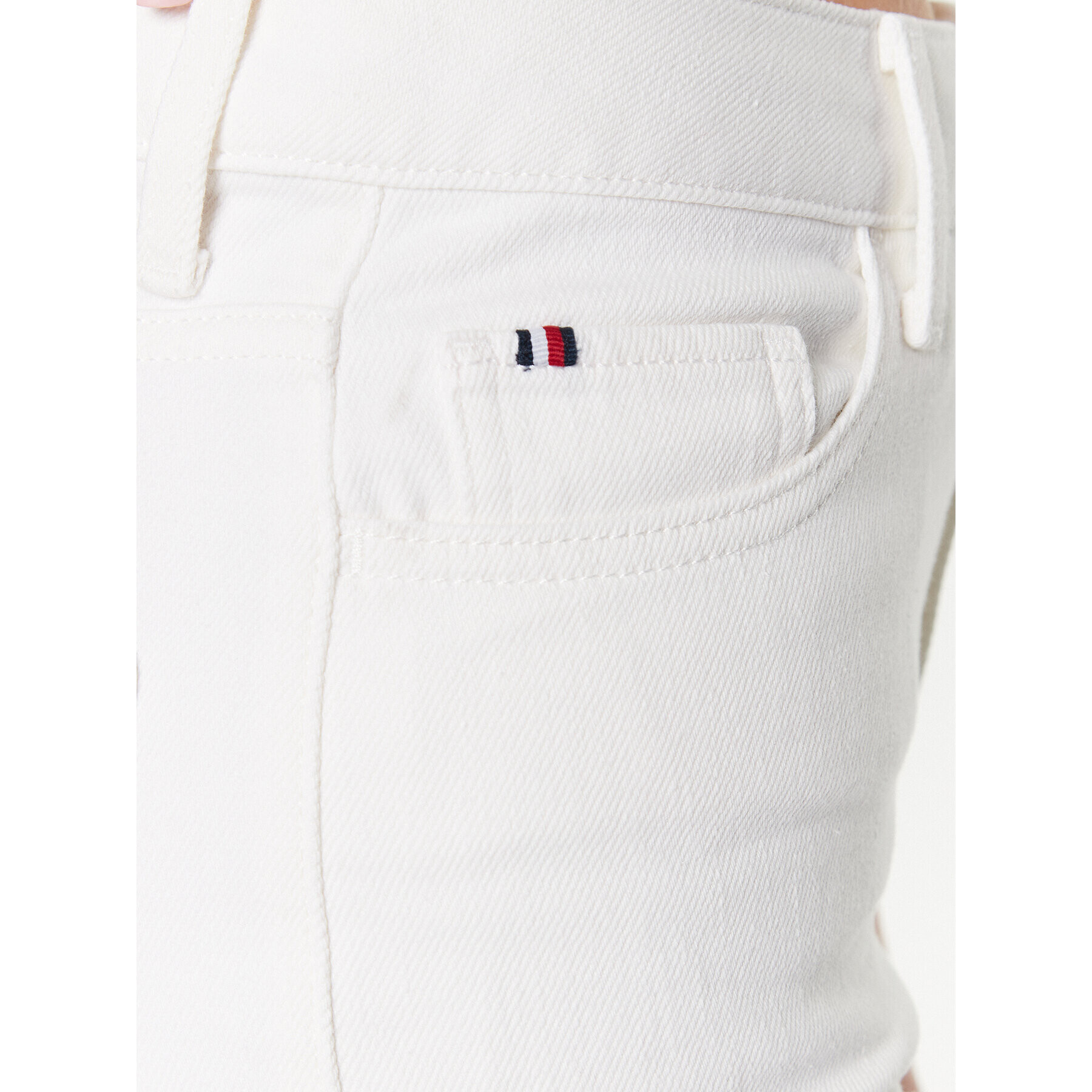 Tommy Hilfiger Дънки WW0WW38518 Бял Relaxed Fit - Pepit.bg
