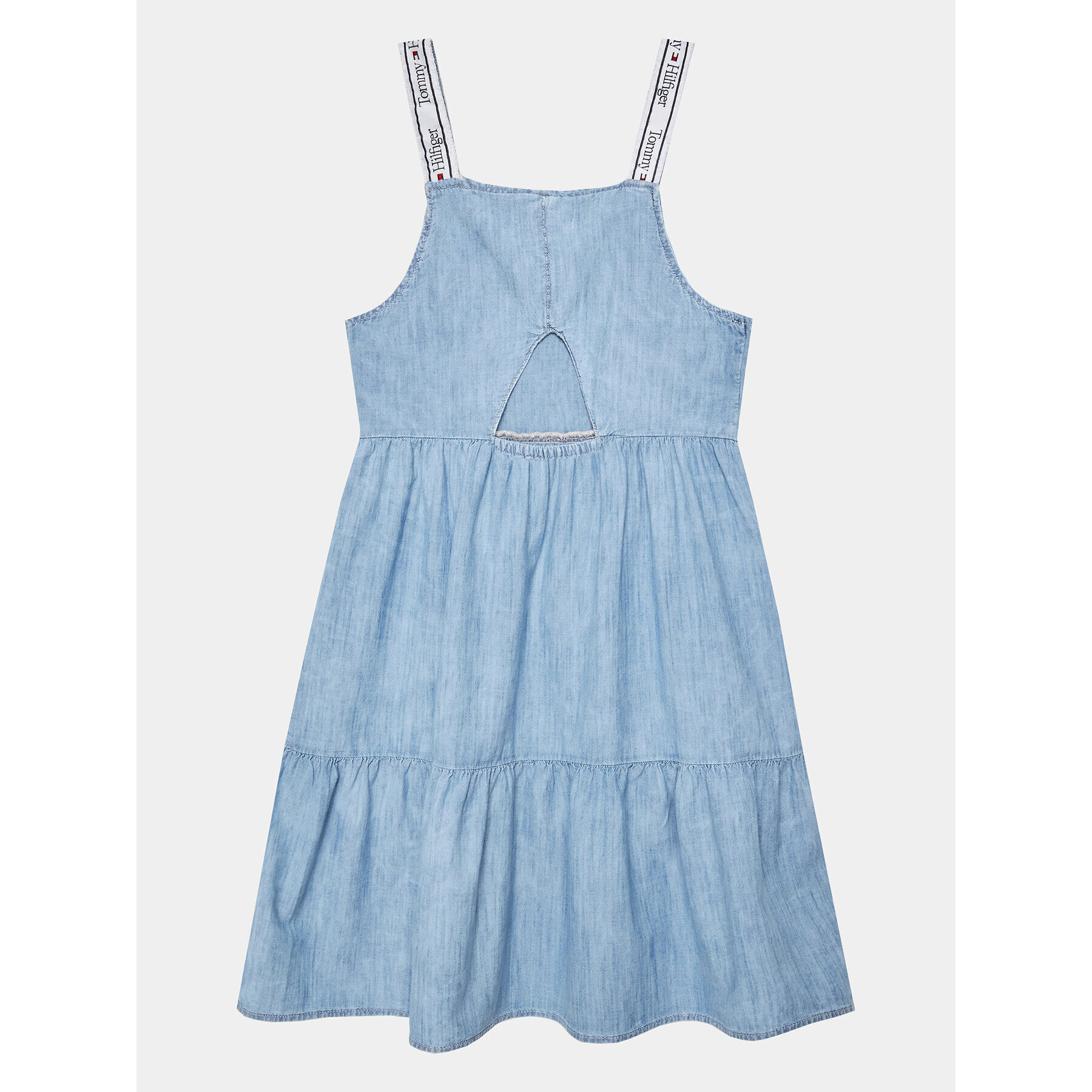 Tommy Hilfiger Дънкова рокля KG0KG07172 D Син Regular Fit - Pepit.bg